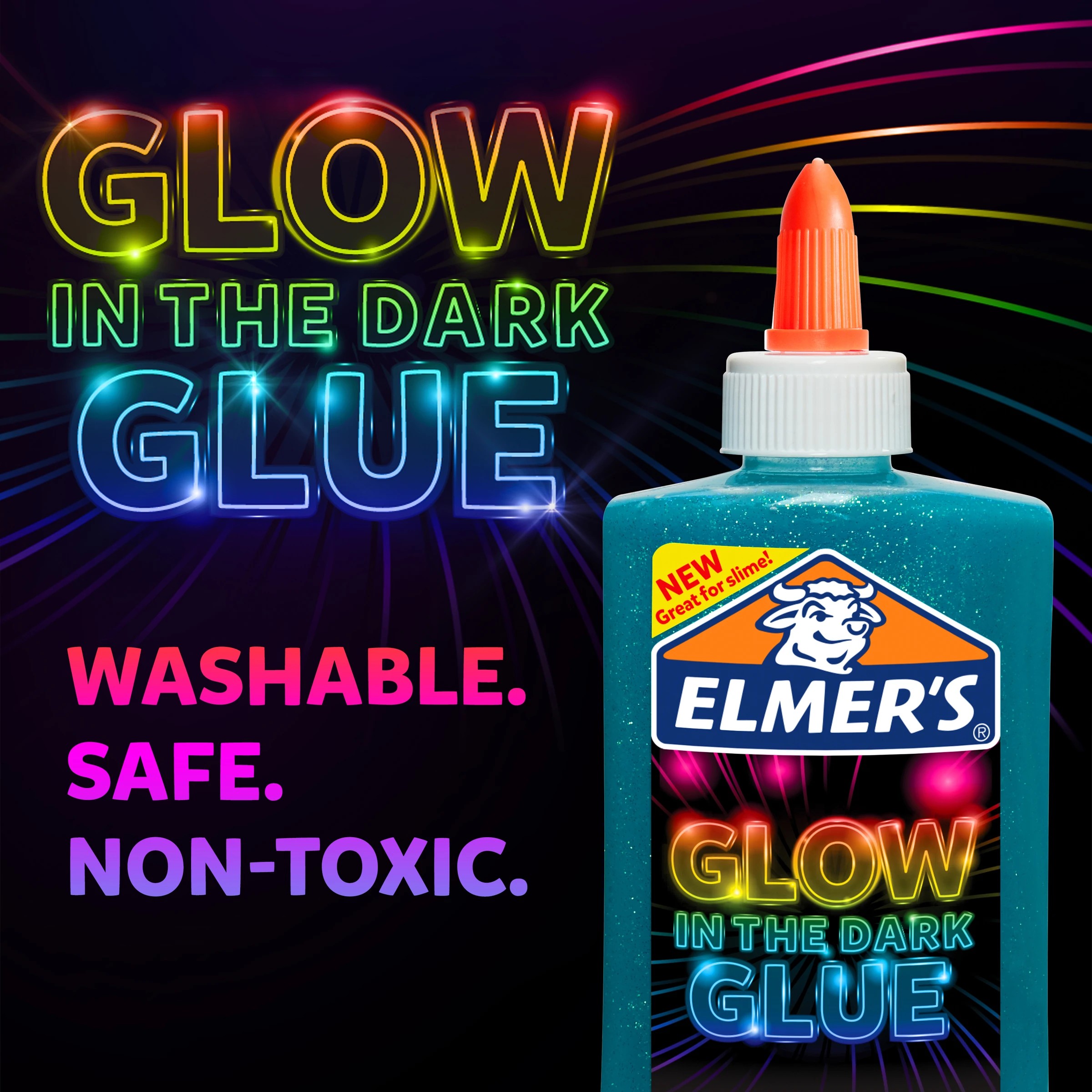 5 Elmer’s Glow-in-the-Dark Glue - Blue, 5 of 5