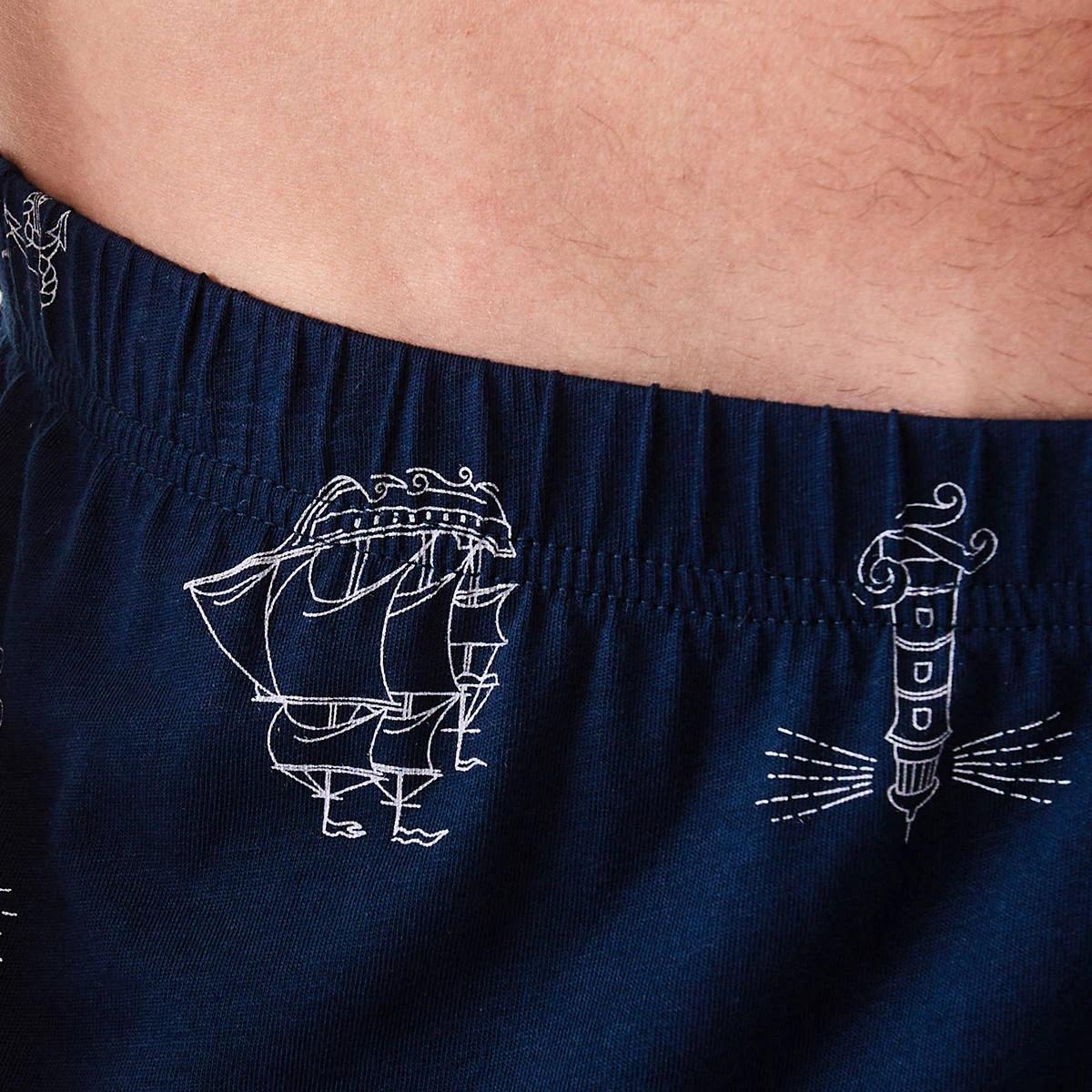 4 Printed Jersey Pants SEAFARER, 4 of 5