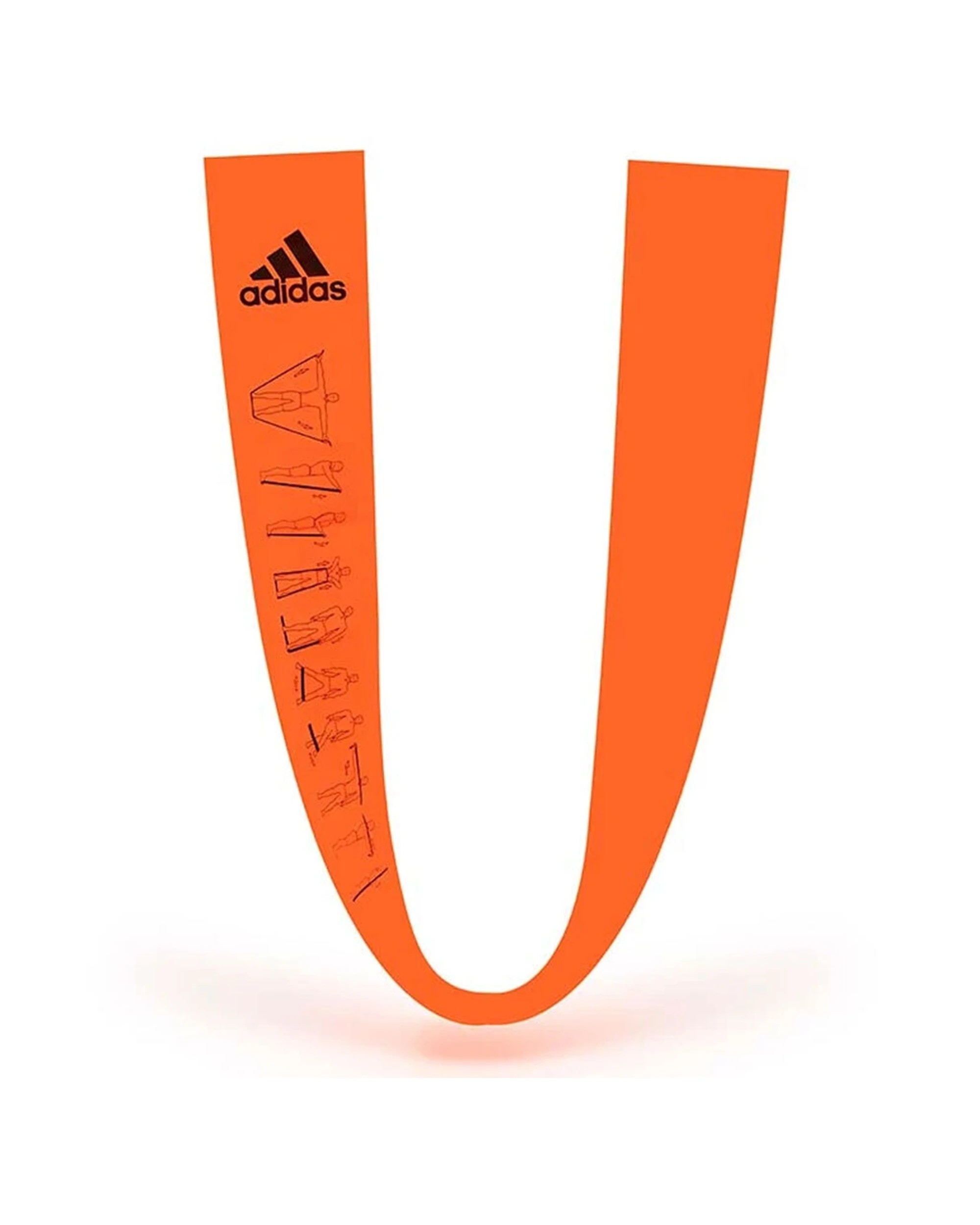 8 Adidas Training Bands 2 Pack Latex Two Resistance Levels For Strength And Rehab - Multi, 8 of 9