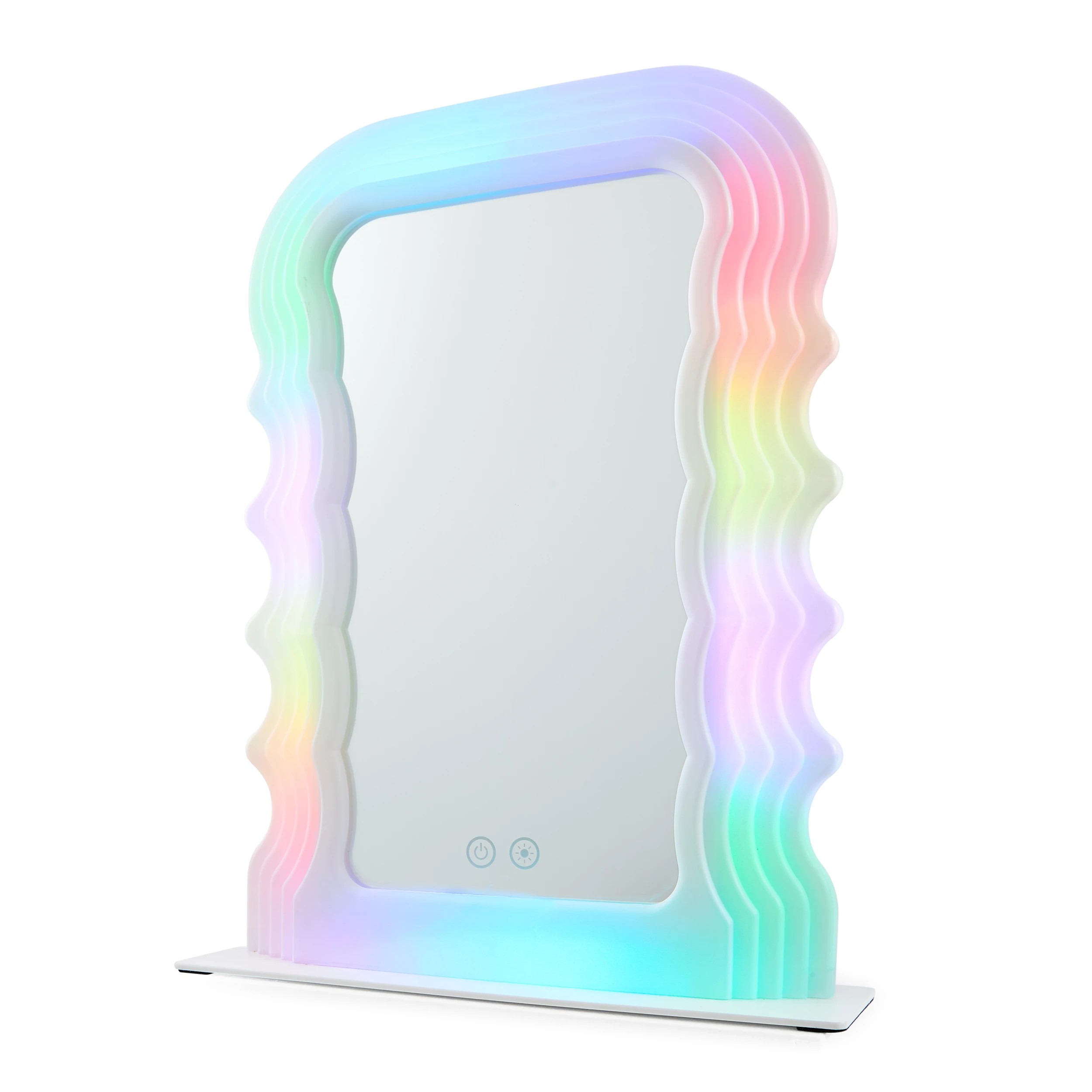 1 Wavy LED Mirror, 1 of 10
