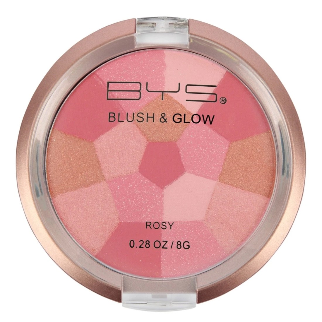 1 BYS Blush & Glow Powder - Rosy, 1 of 3