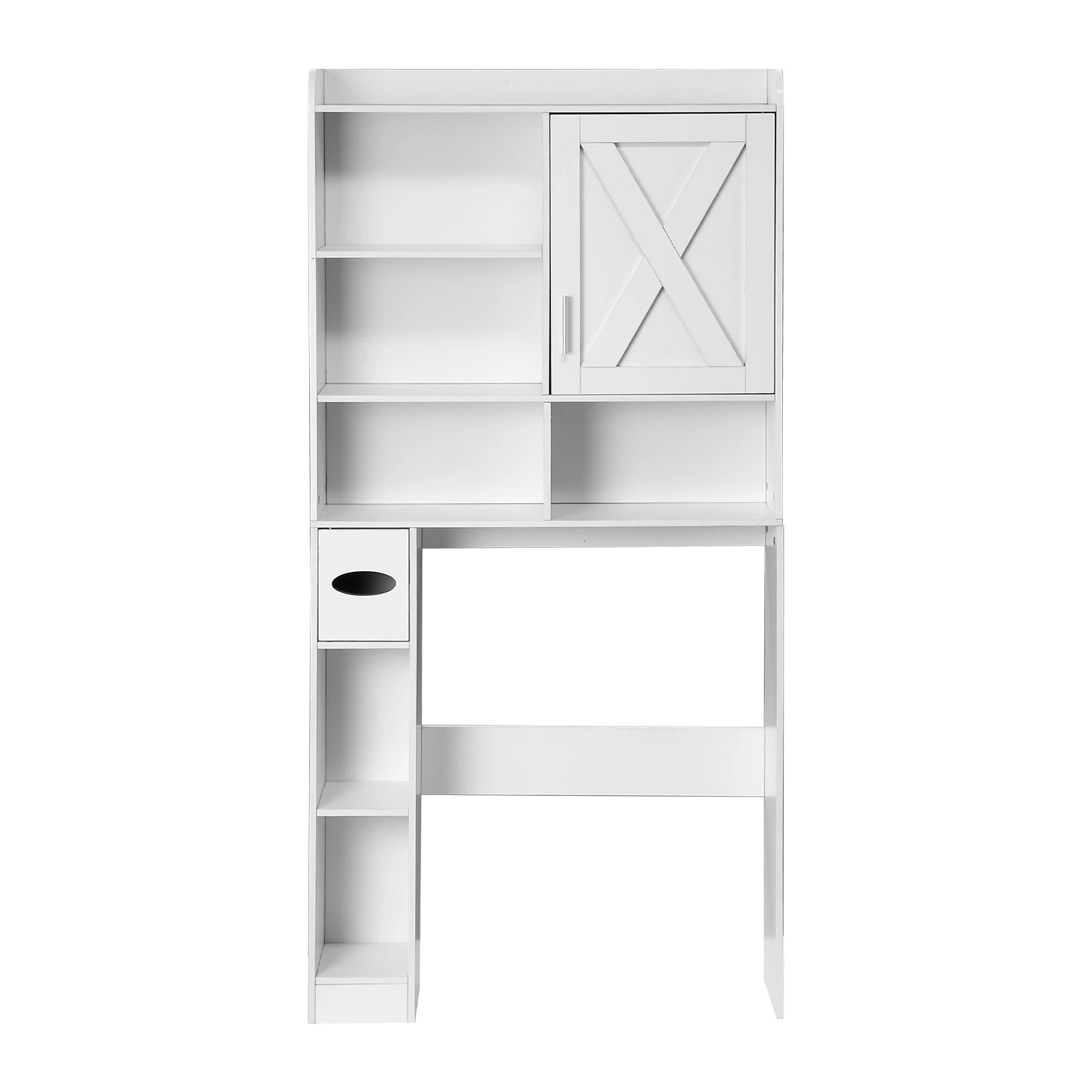 1 LUXSUITE Toilet Shelf Storage Cabinet Bathroom Organiser, 1 of 9