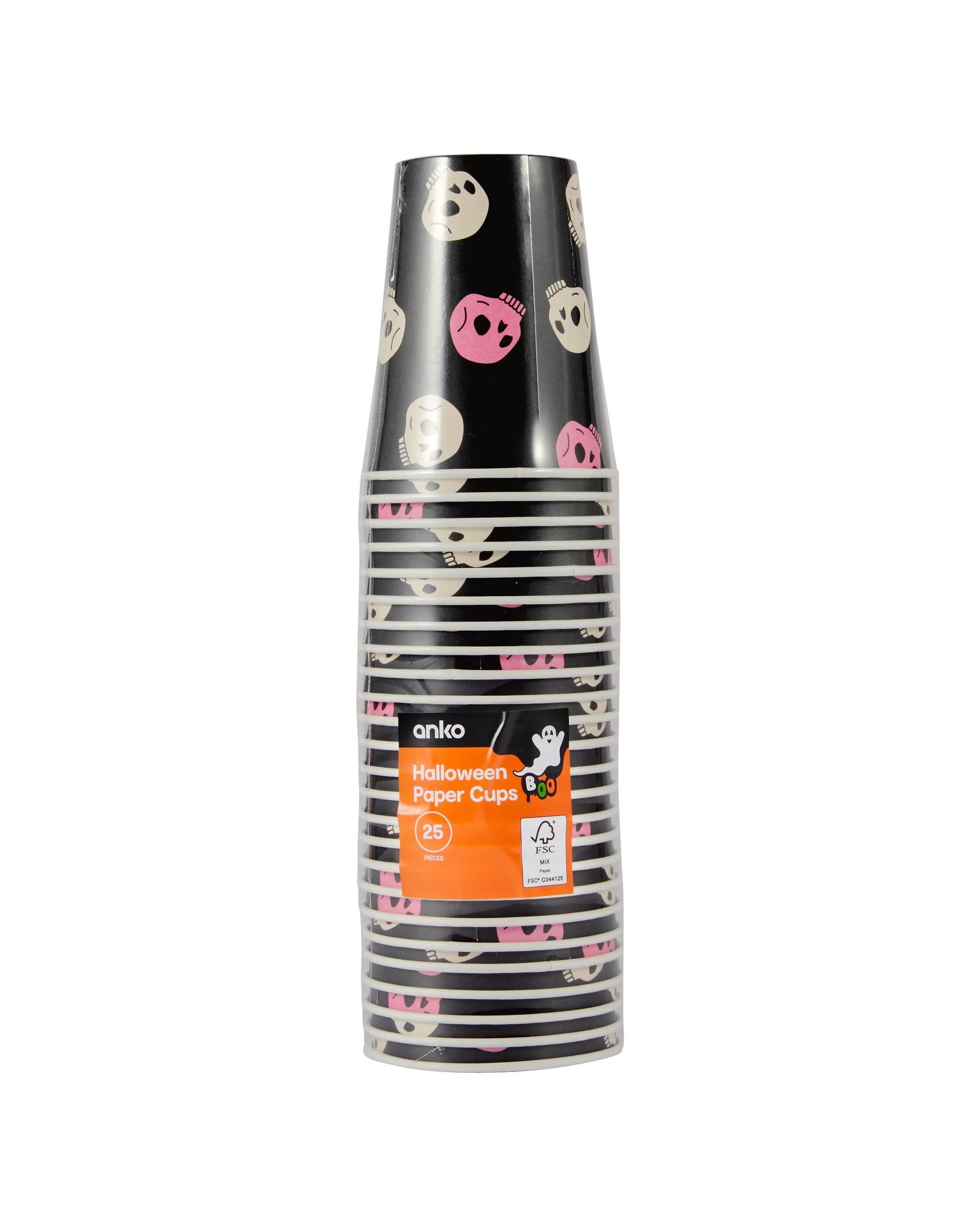 3 25 Pack Halloween Paper Cups, 3 of 3