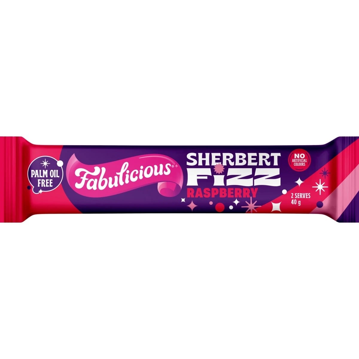 1 RJ's Fabulicious Sherbert Fizz 40g, 1 of 2