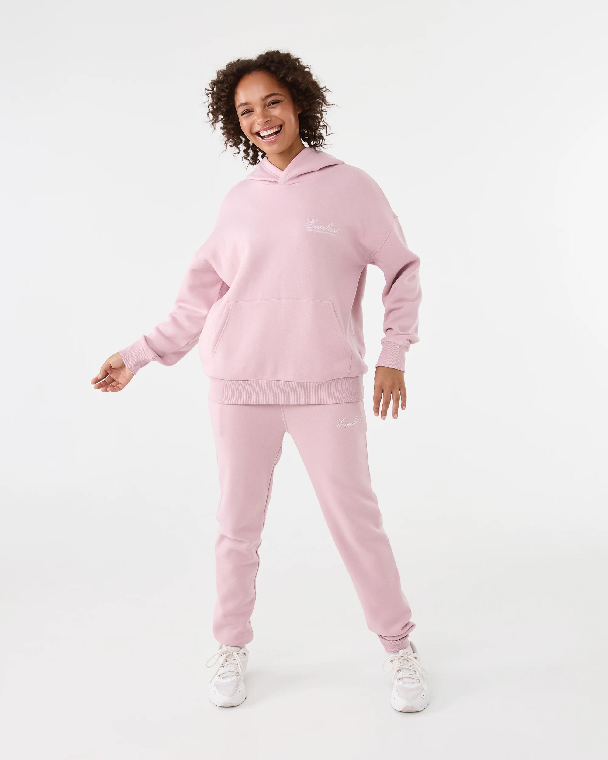 2 Everlast Womens New Core Hoodie Rose Blush, 2 of 10