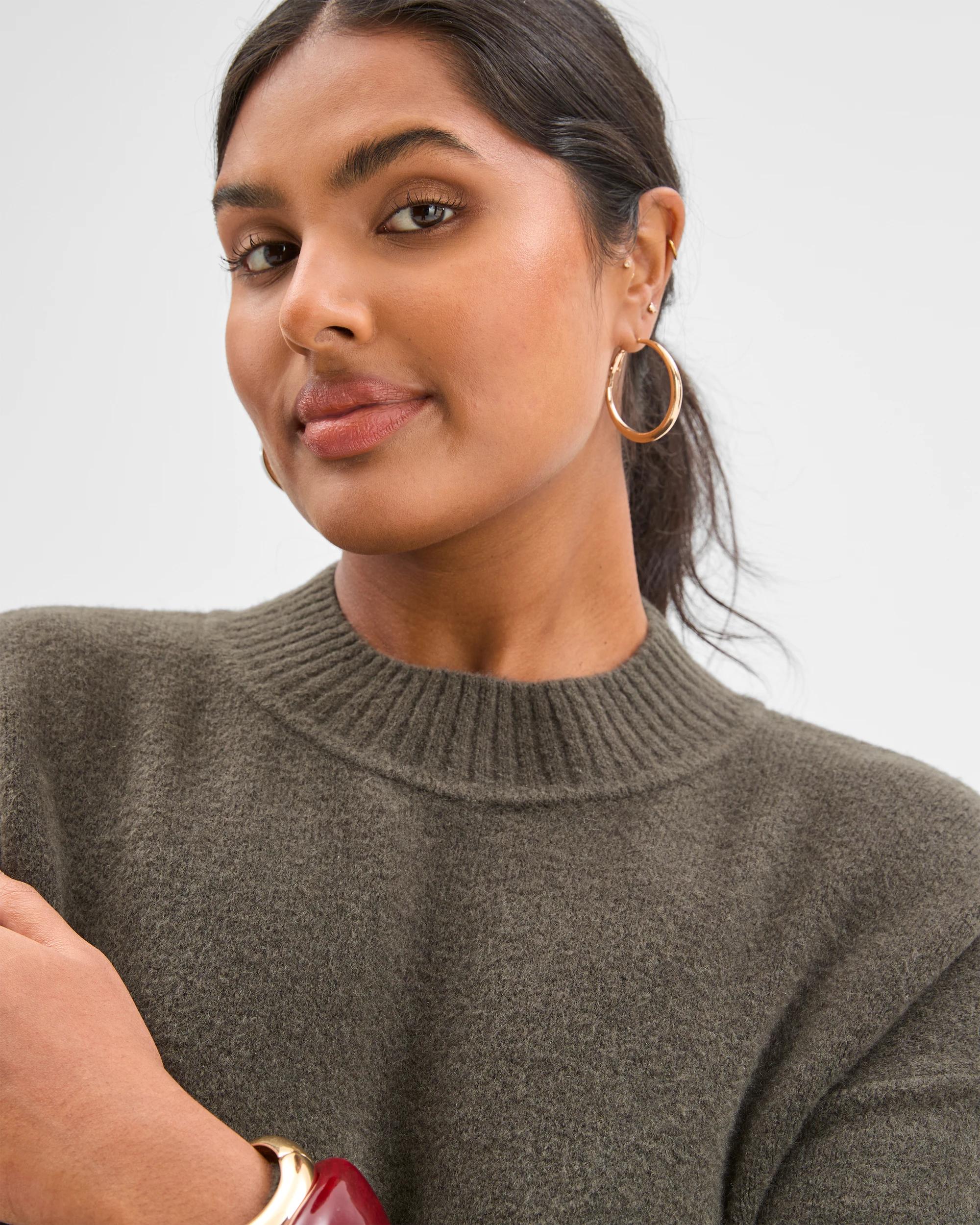 4 Target Curve Plus Size Super Soft Jumper OREGANO, 4 of 5