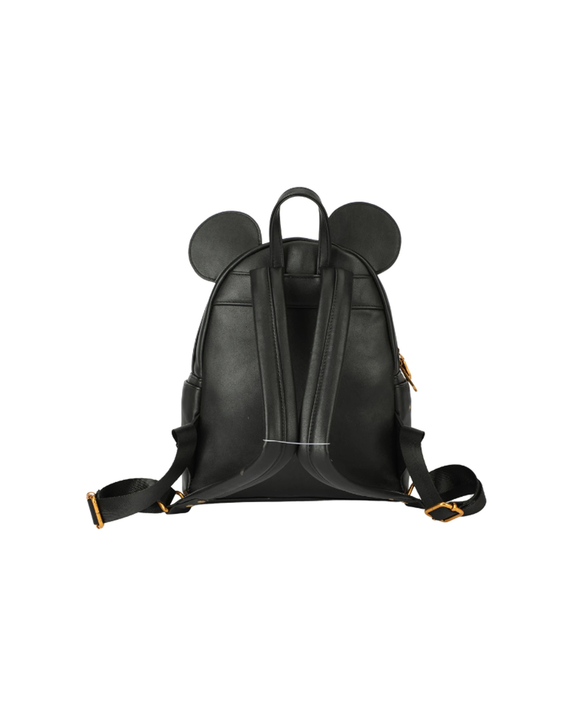 Disney Mickey Mouse PU Leather Backpack Kids Licensed Multi-Compartment ...