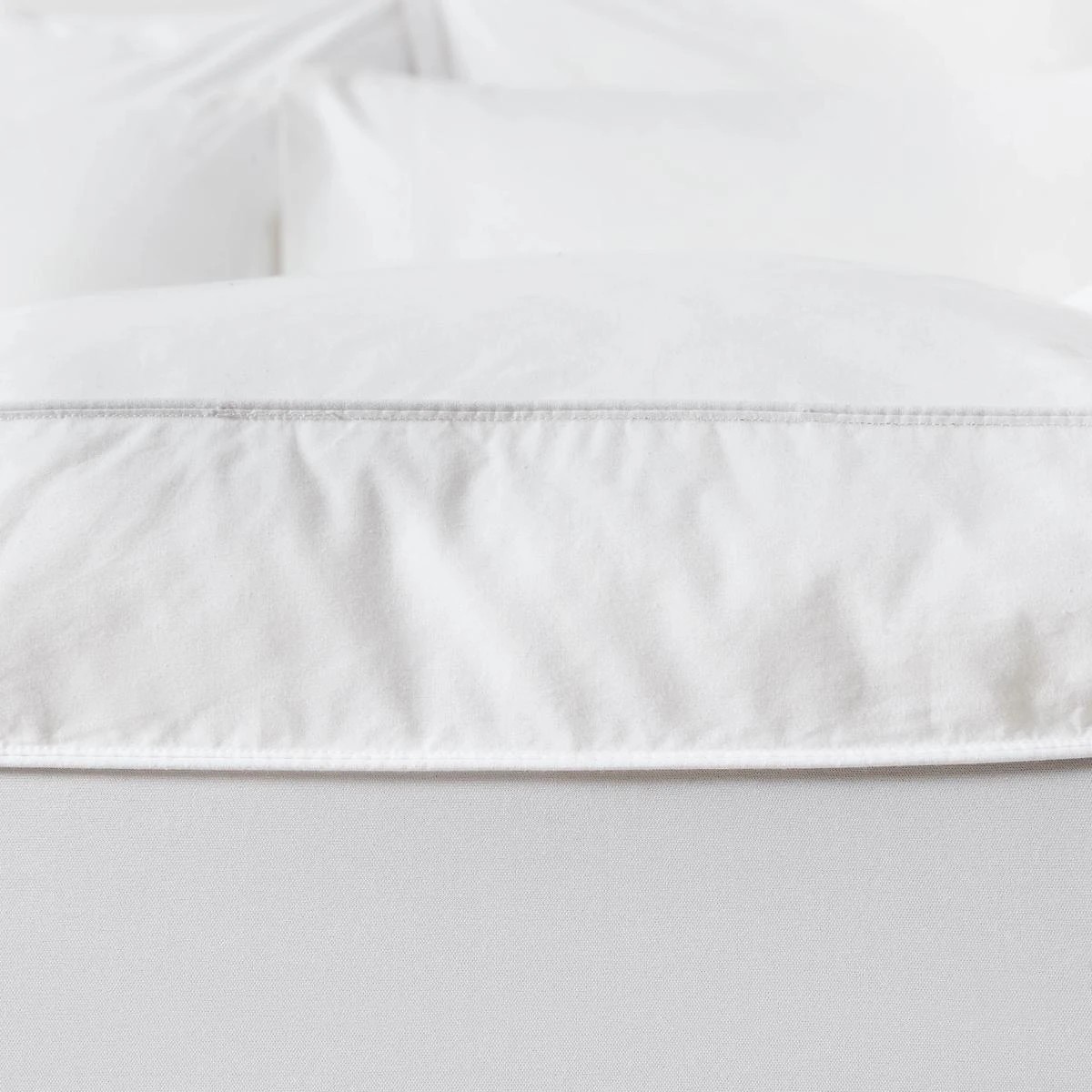 5 1500GSM Ball Fibre Mattress Topper - Queen Bed, White, 5 of 6