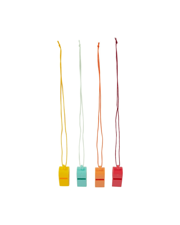 4 Piece Whistle Favours