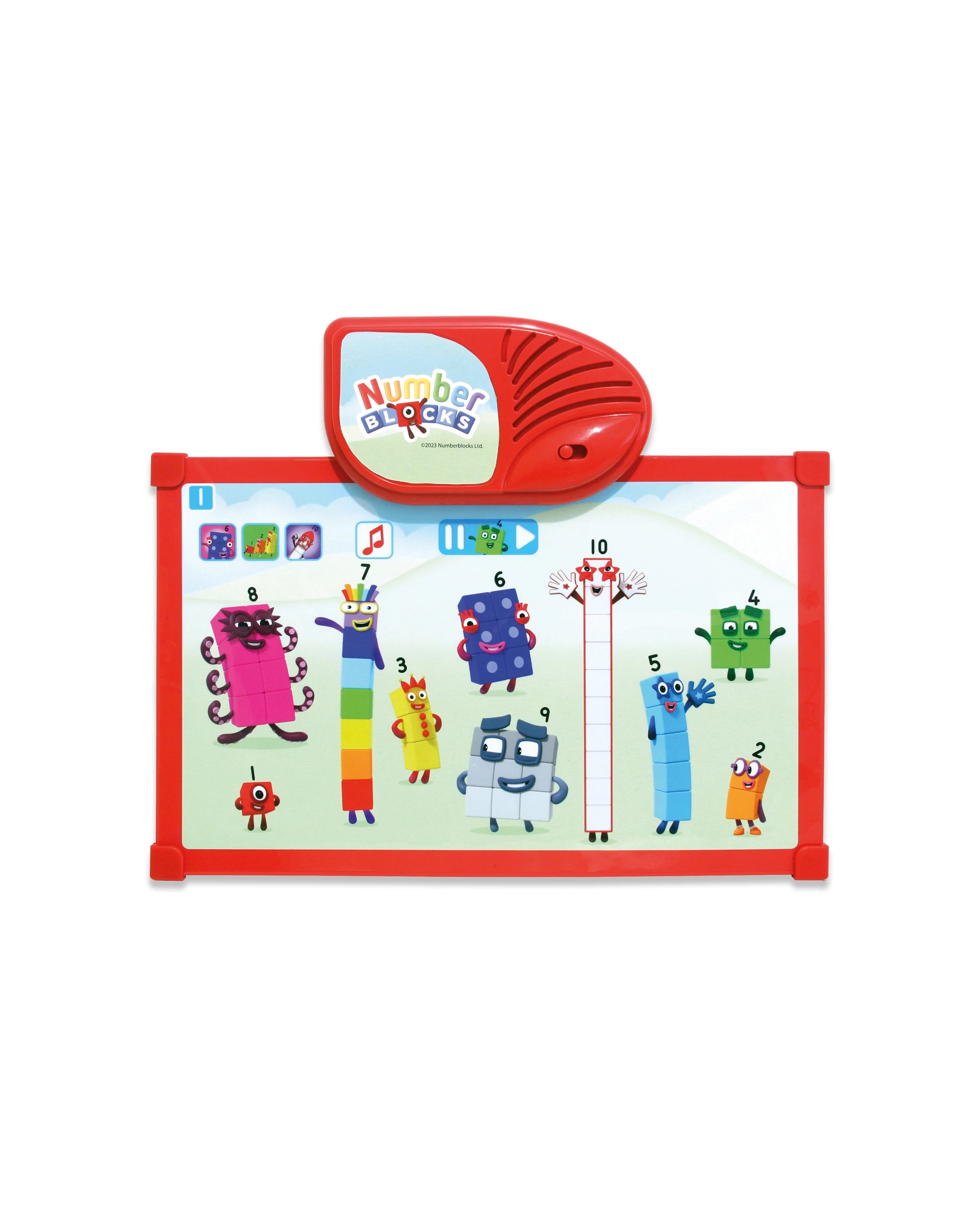 3 Numberblocks - Clip & Learn Number Fun, Meet the Numbers Activity Game, Ages 3+ - Multi, 3 of 6