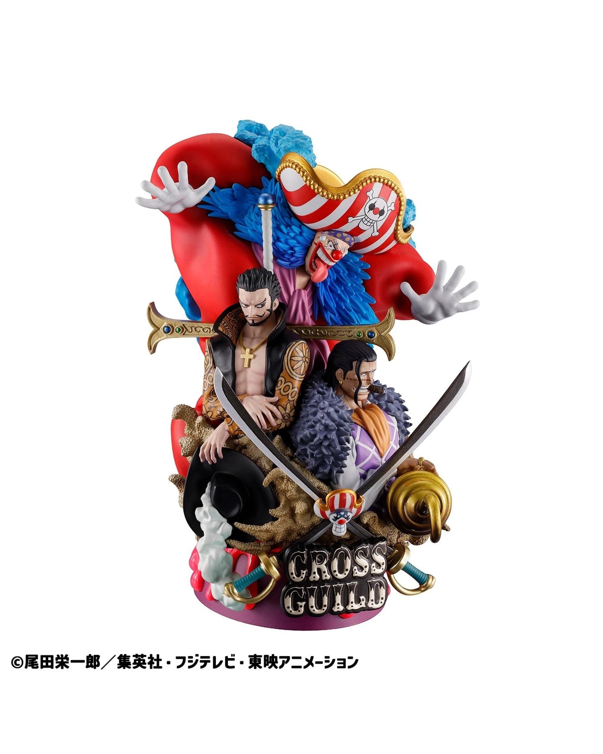 4 Banpresto Petitrama DX One Piece Logbox Rebirth 03 Cross Guild Figure, 4 of 4