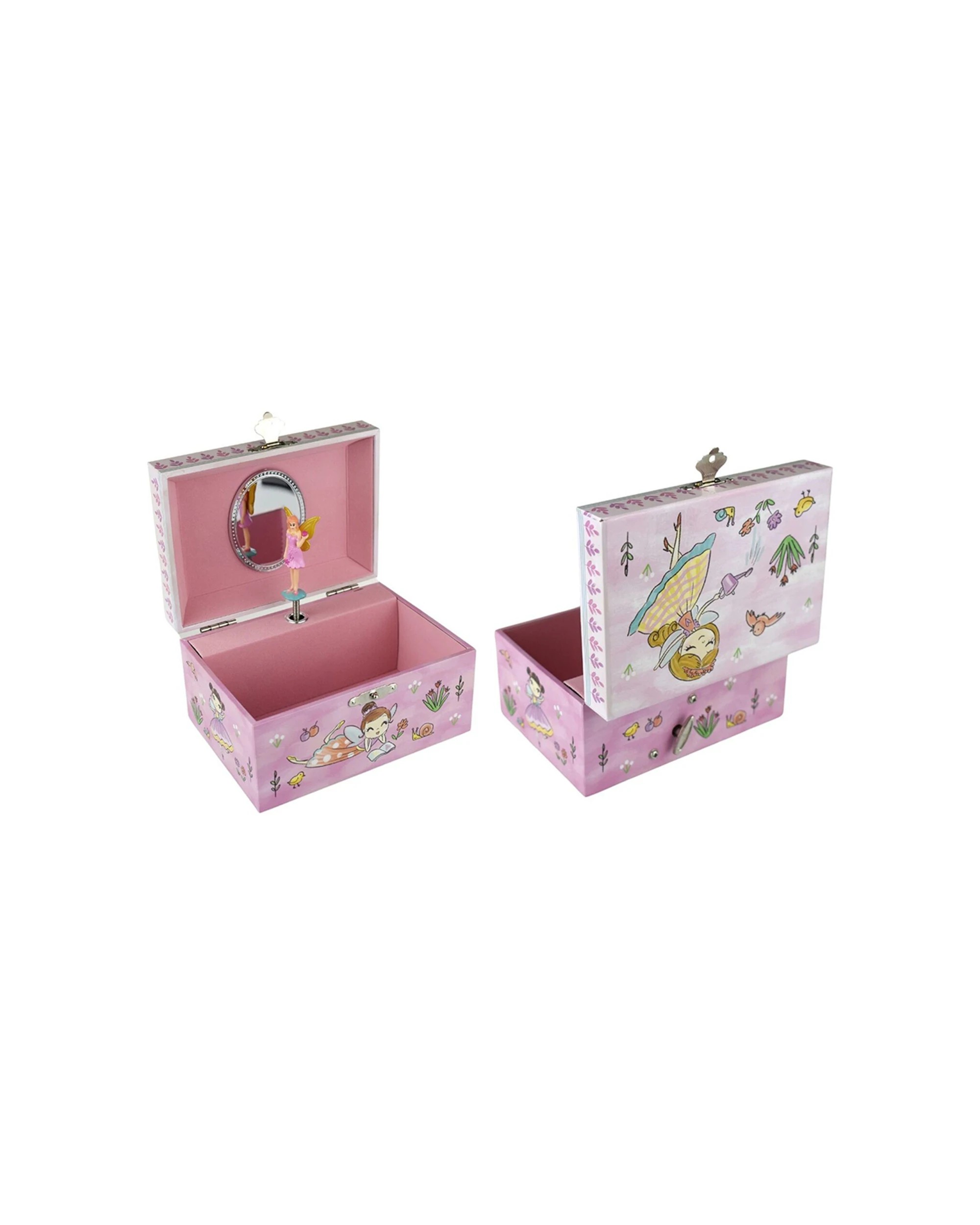 2 Kaper Kidz Lilly Fairy Keepsake Music Box 15cm - Pink, 2 of 7