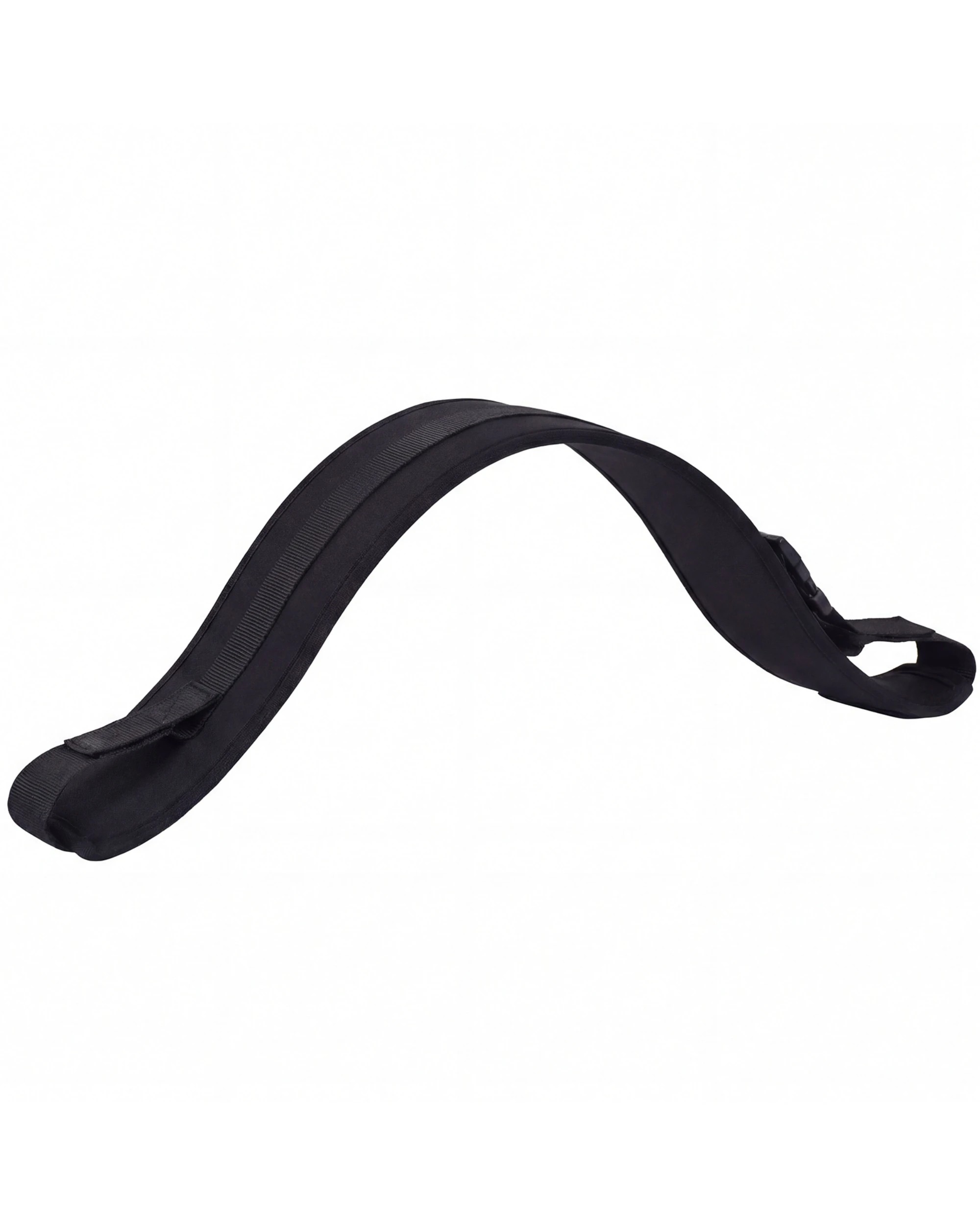 1 Advwin Hip Thrust Belt for Dumbbells & Kettlebells Adjustable Glute Bridge Strap Black - Black, 1 of 6