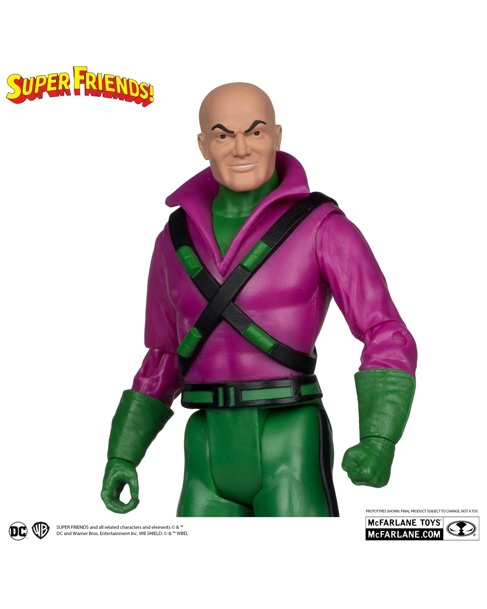 4 DC Comics Retro Super Friends Lex Luthor 6 inch Action Figure, 4 of 8