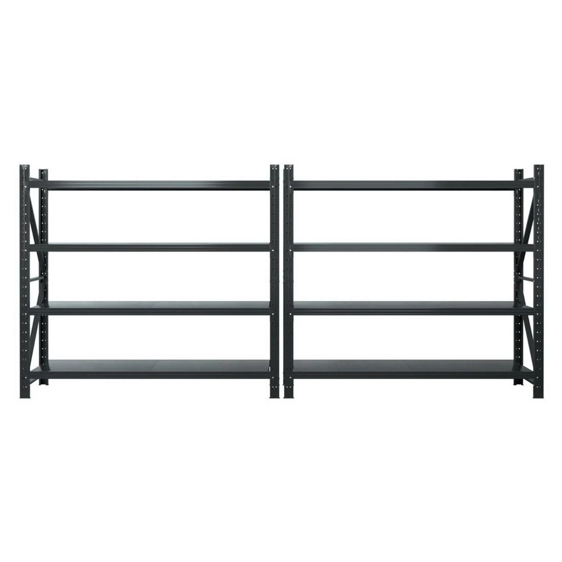 3 Giantz 4Mx1.8M Garage Shelving Warehouse Rack - Black, 3 of 6