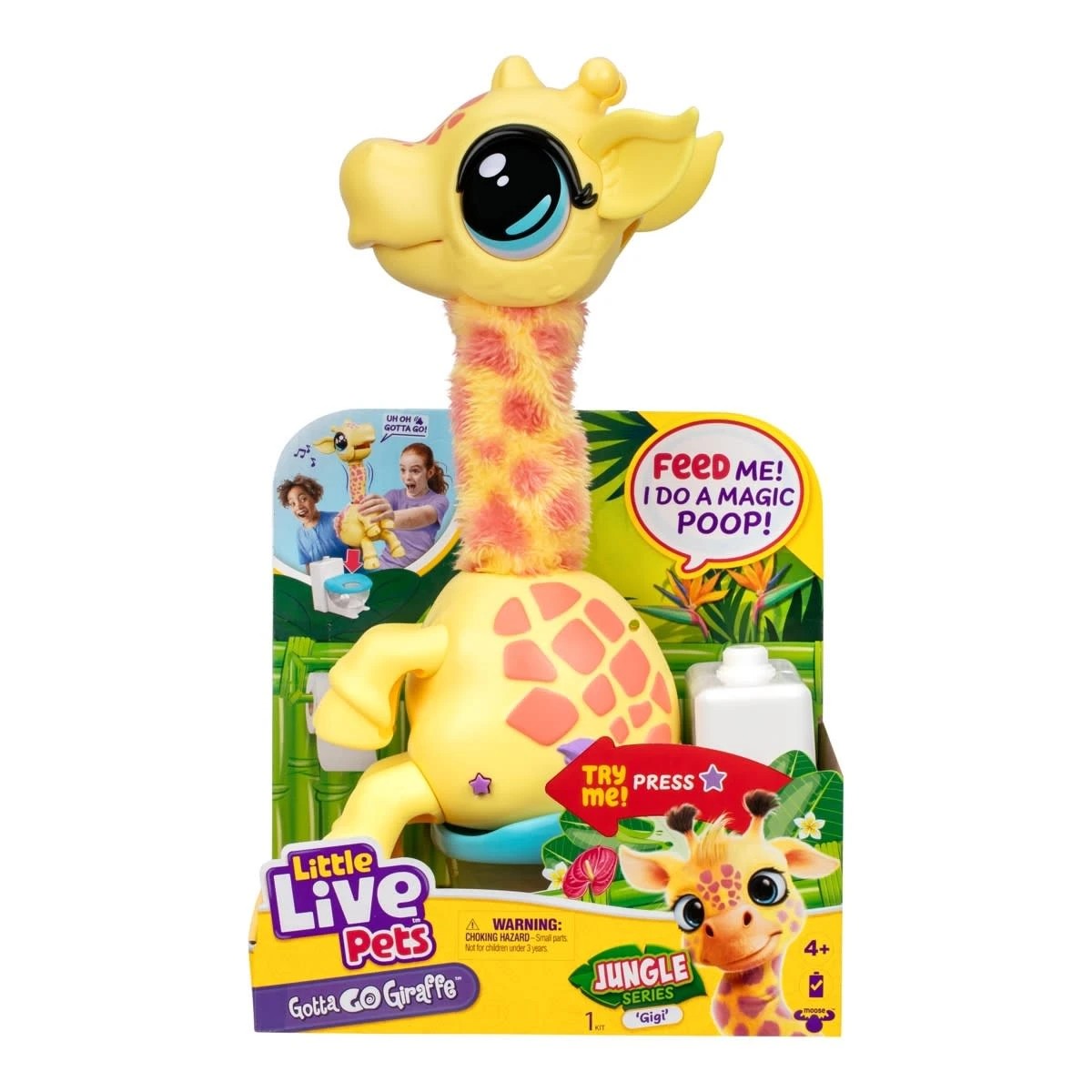 1 Little Live Pets Gotta Go Giraffe - Gigi, 1 of 10