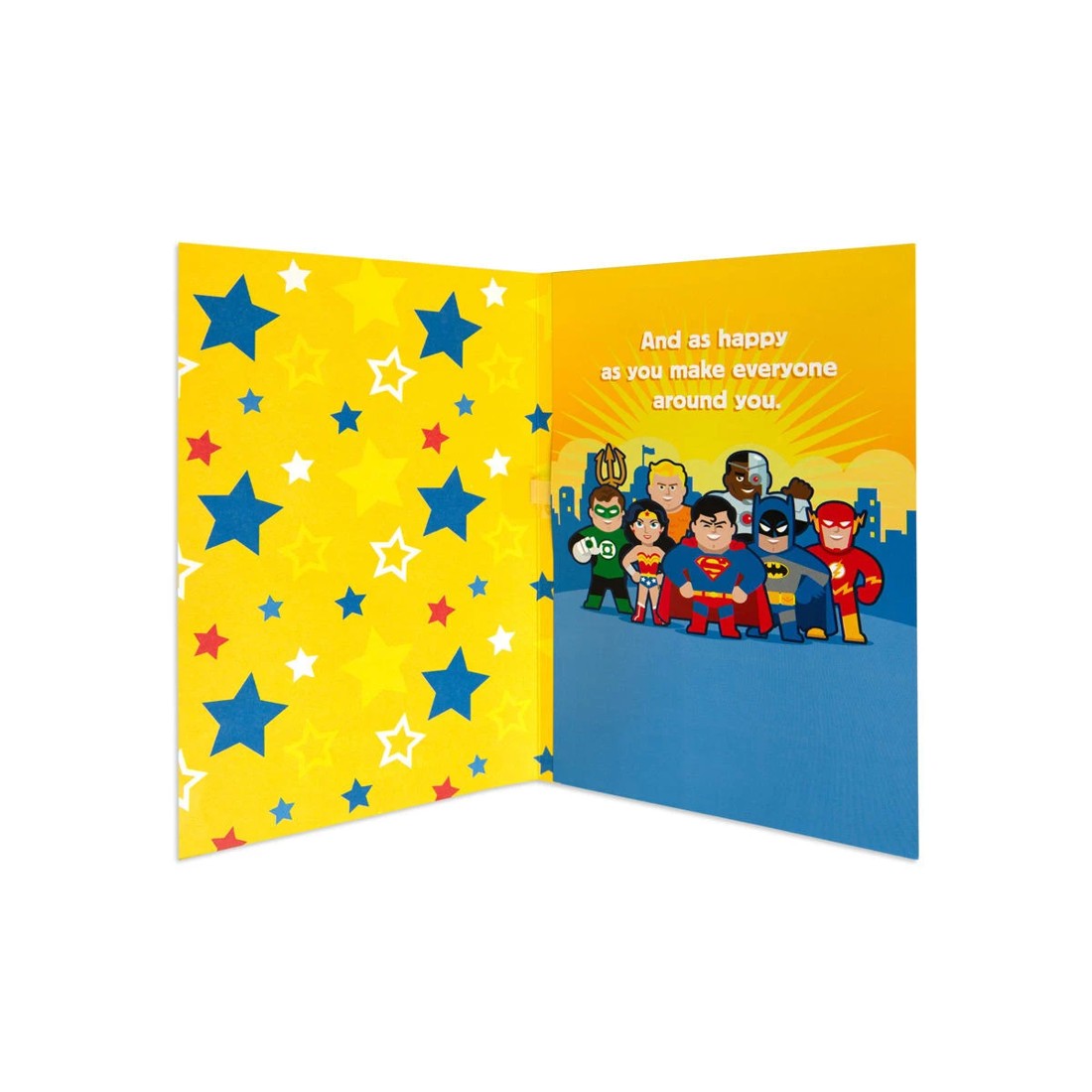 3 Hallmark DC Comics Interactive Birthday Card - Wonder Woman, Batman and Superman, 3 of 4