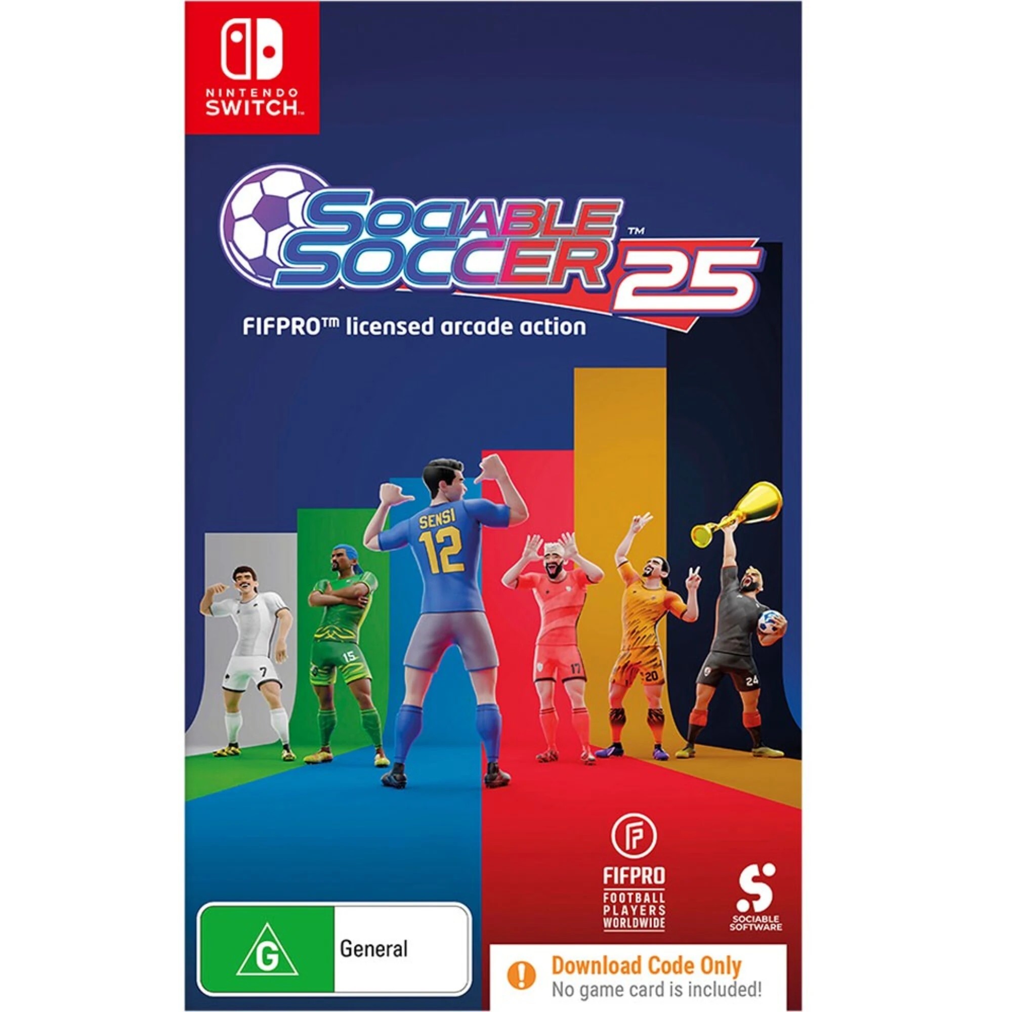 1 Sociable Soccer 25 (Code-In-A-Box), 1 of 1