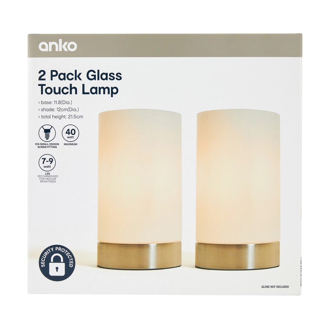 7 2 Pack Glass Touch Lamps, 7 of 7