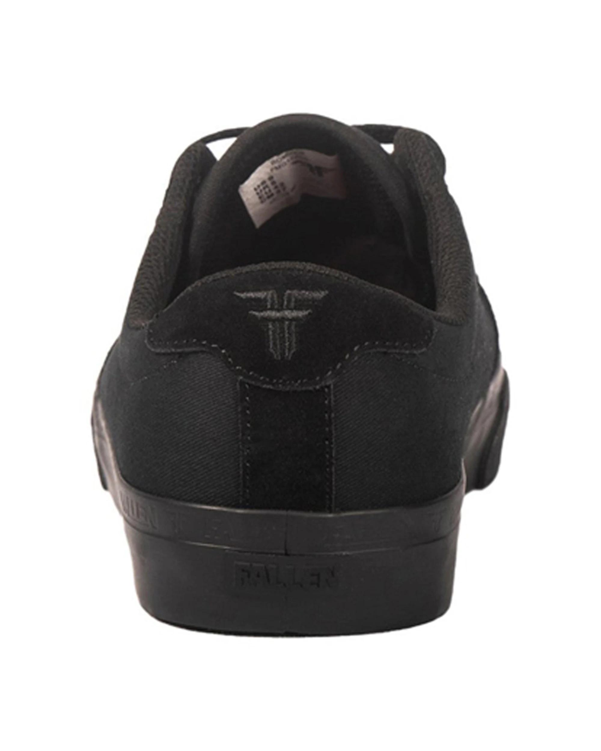 5 Fallen Footwear Men Bomber Impact Foam Skate Sneaker Suede Cotton BLACK, 5 of 6