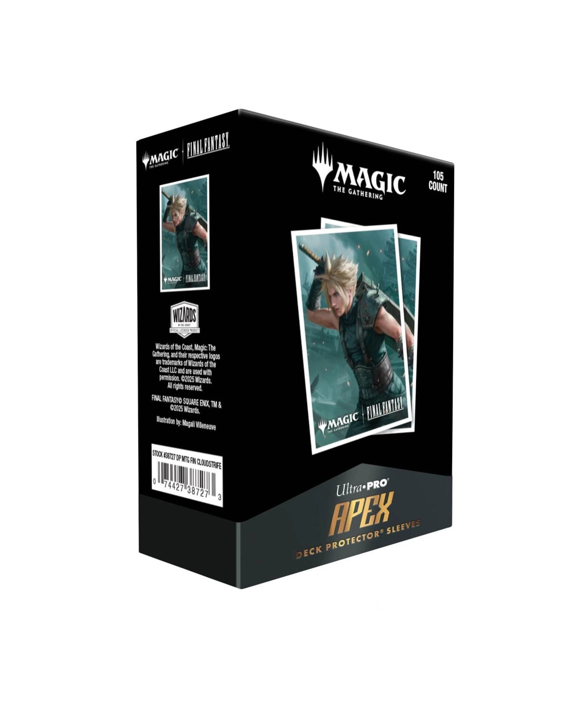 2 Ultra Pro Magic the Gathering Final Fantasy Cloud, Planet's Champion Apex Deck Protector Sleeves - 105 Pack, 2 of 5