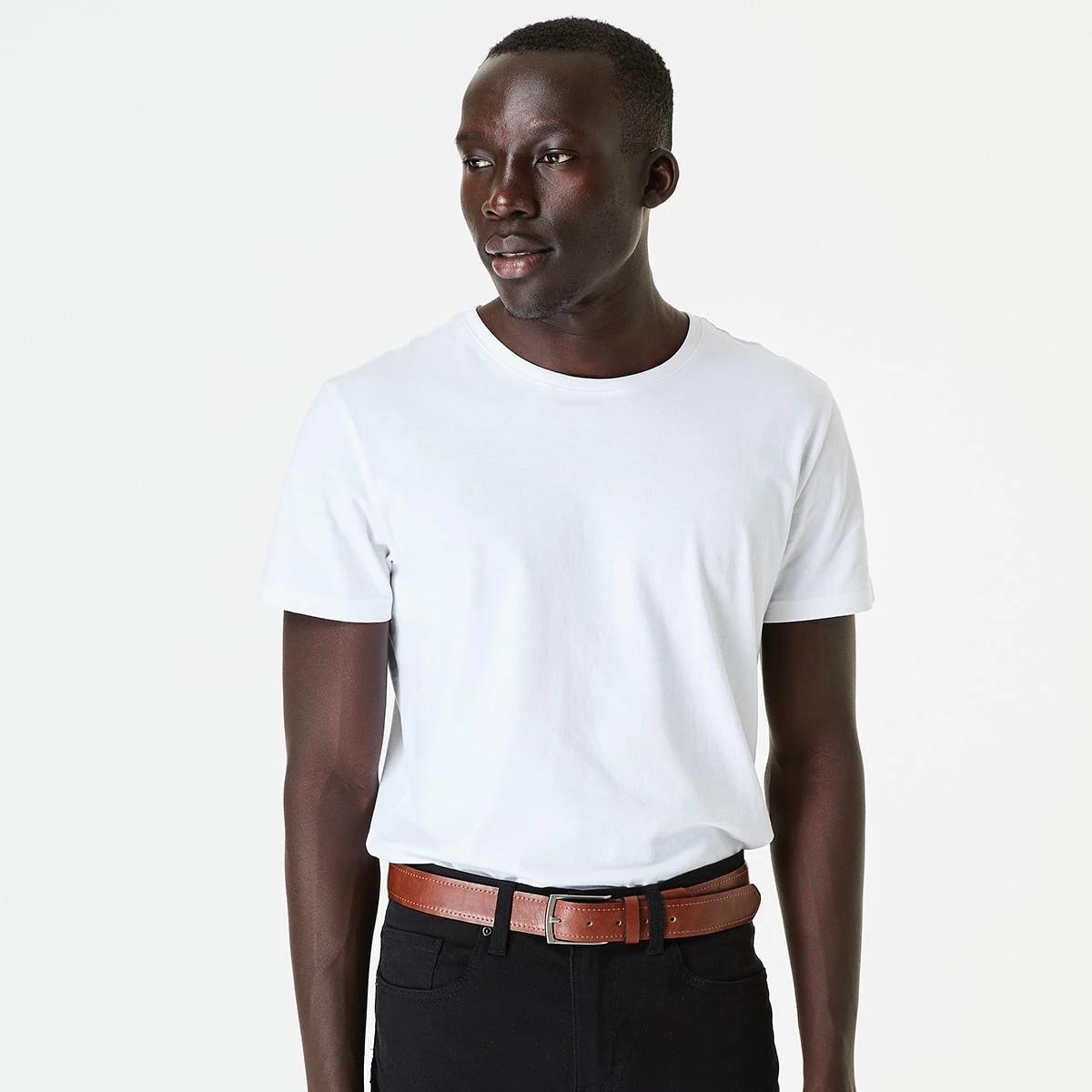 3 Stretch Belt RICH BROWN, 3 of 3