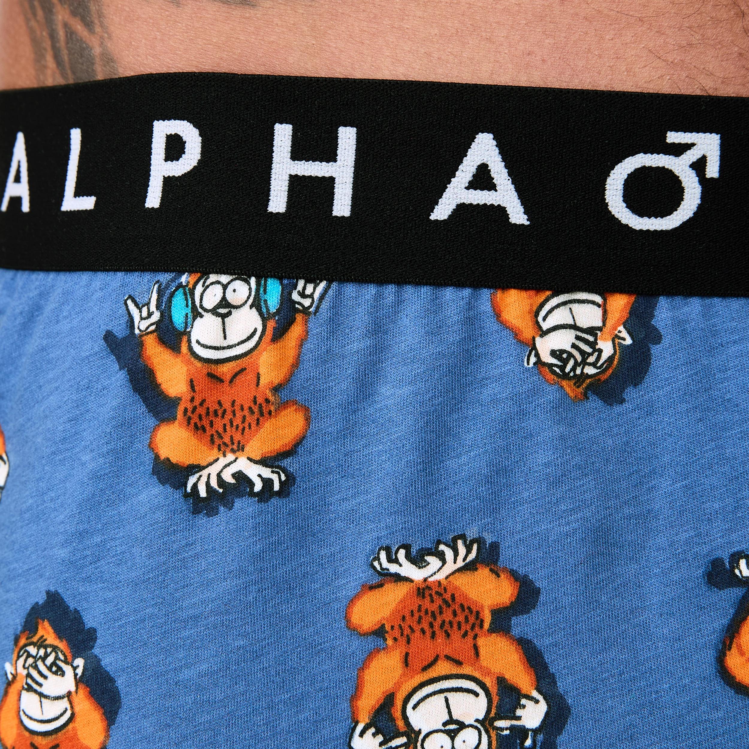 4 Printed Jersey Boxers MONKEY SEE, 4 of 5