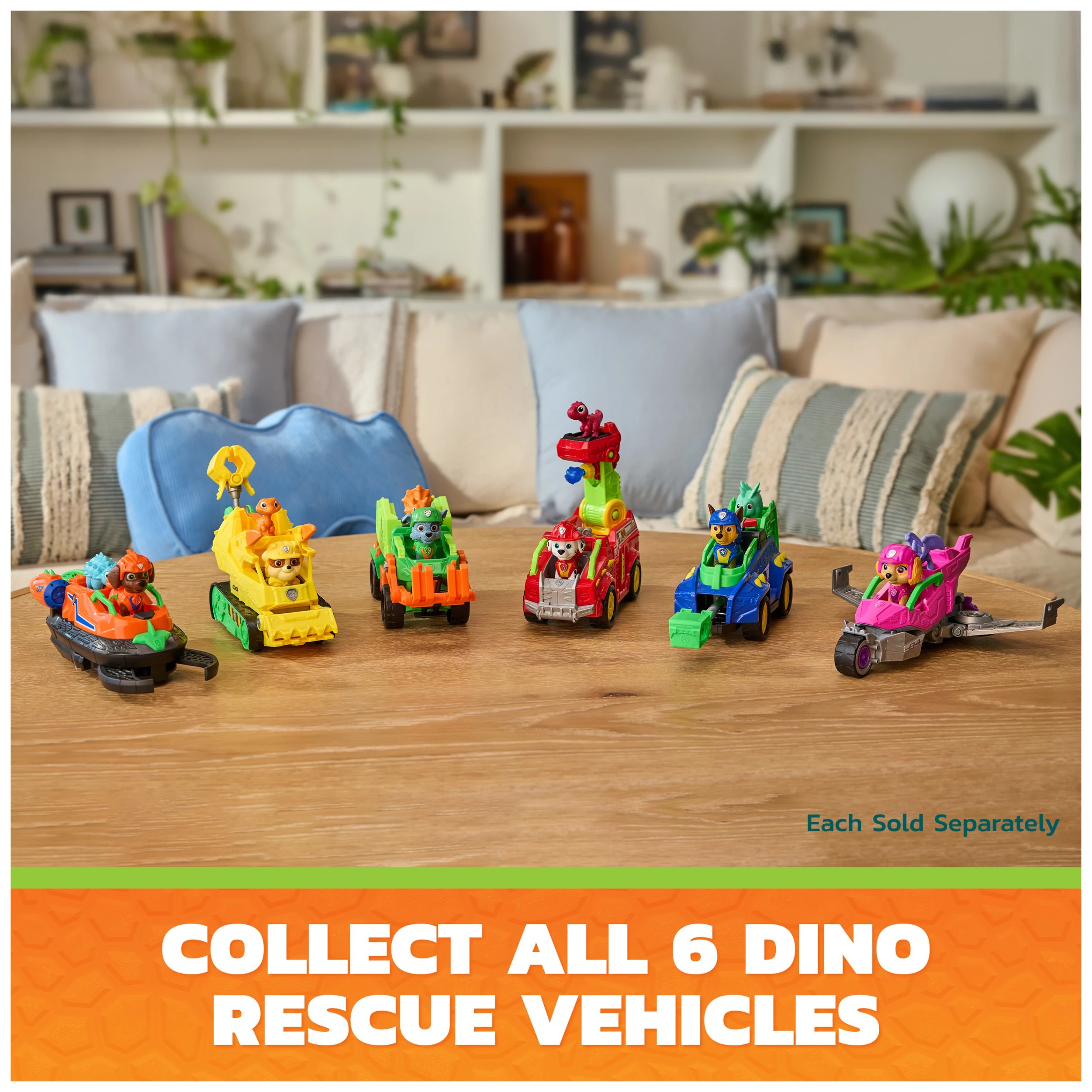 6 PAW Patrol: The Dino Movie Chase Dino Rescue Cruiser, 6 of 9