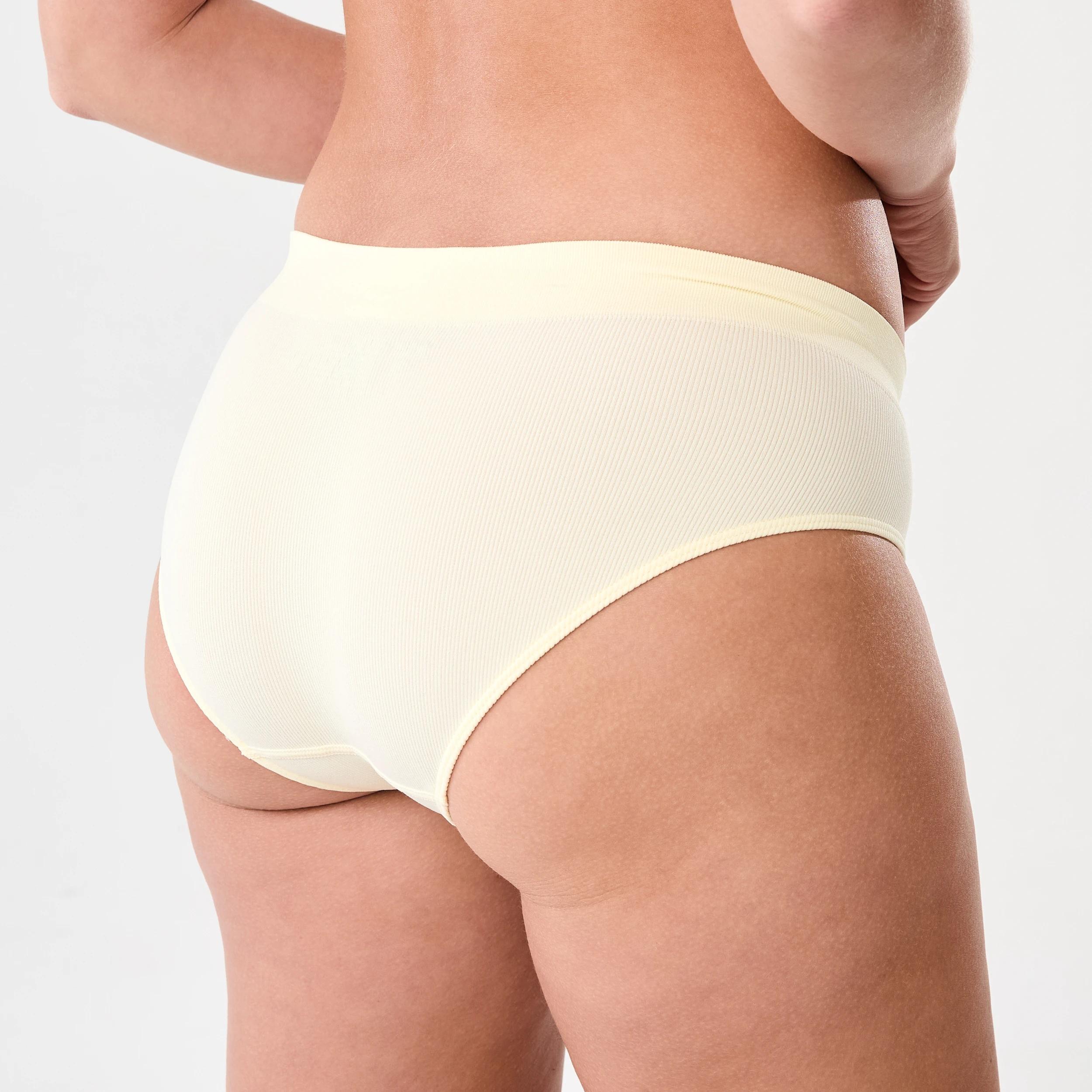 7 3 Pack Ribbed Seamfree Boyleg Briefs Lm Wh Bl, 7 of 8
