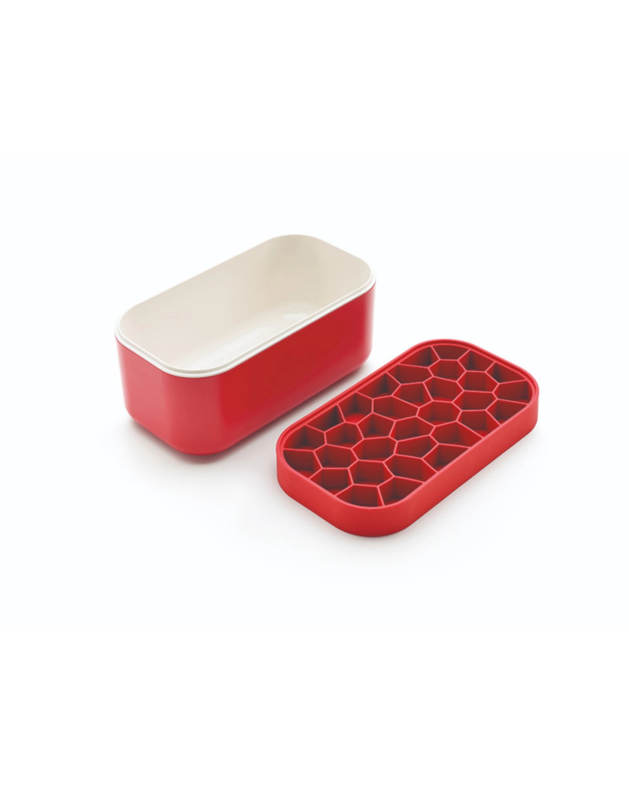 2 Lekue Ice Tray with Box - Red, 2 of 4