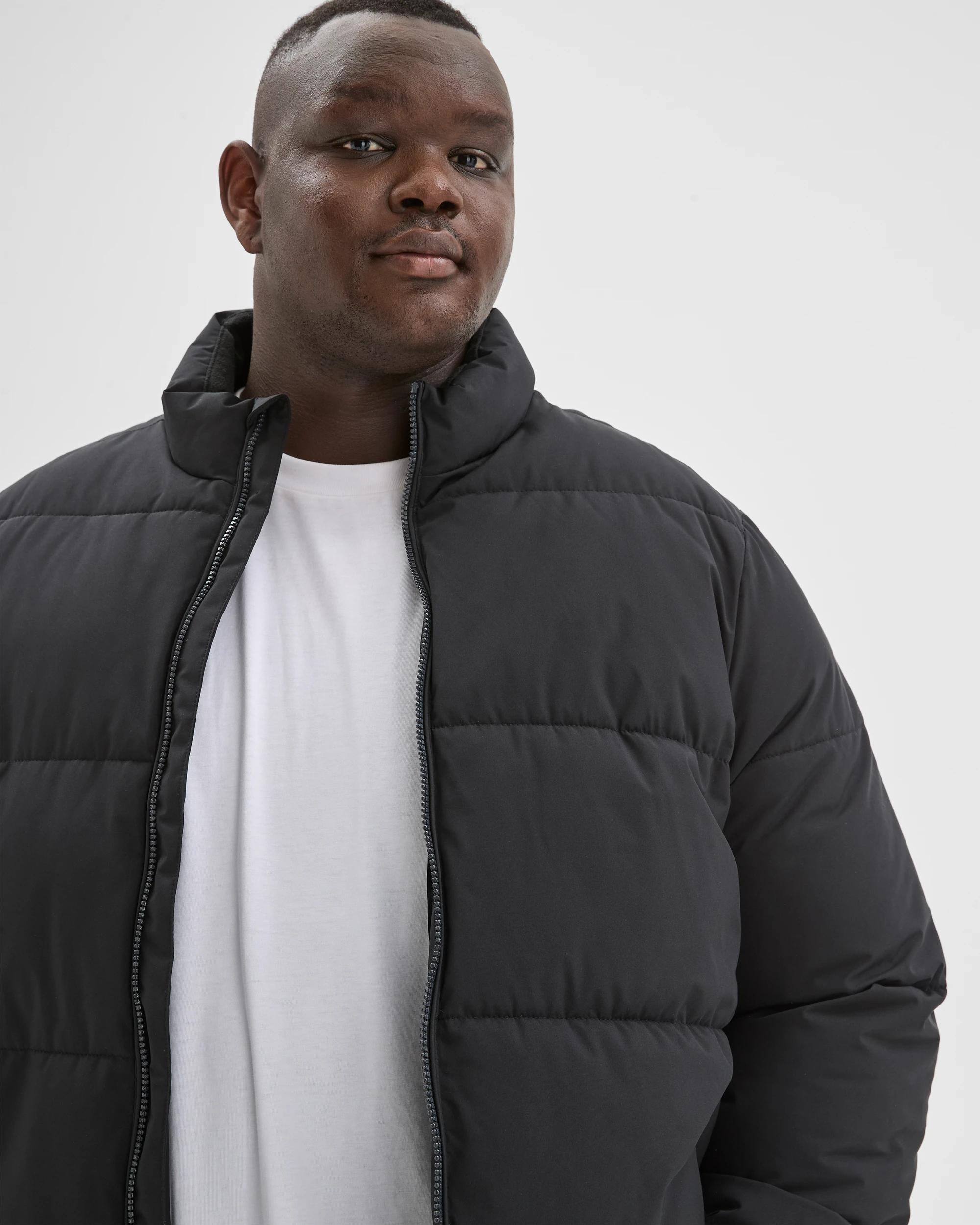 6 Target Man Plus Plus Size Core Puffer Jacket BLACK, 6 of 10