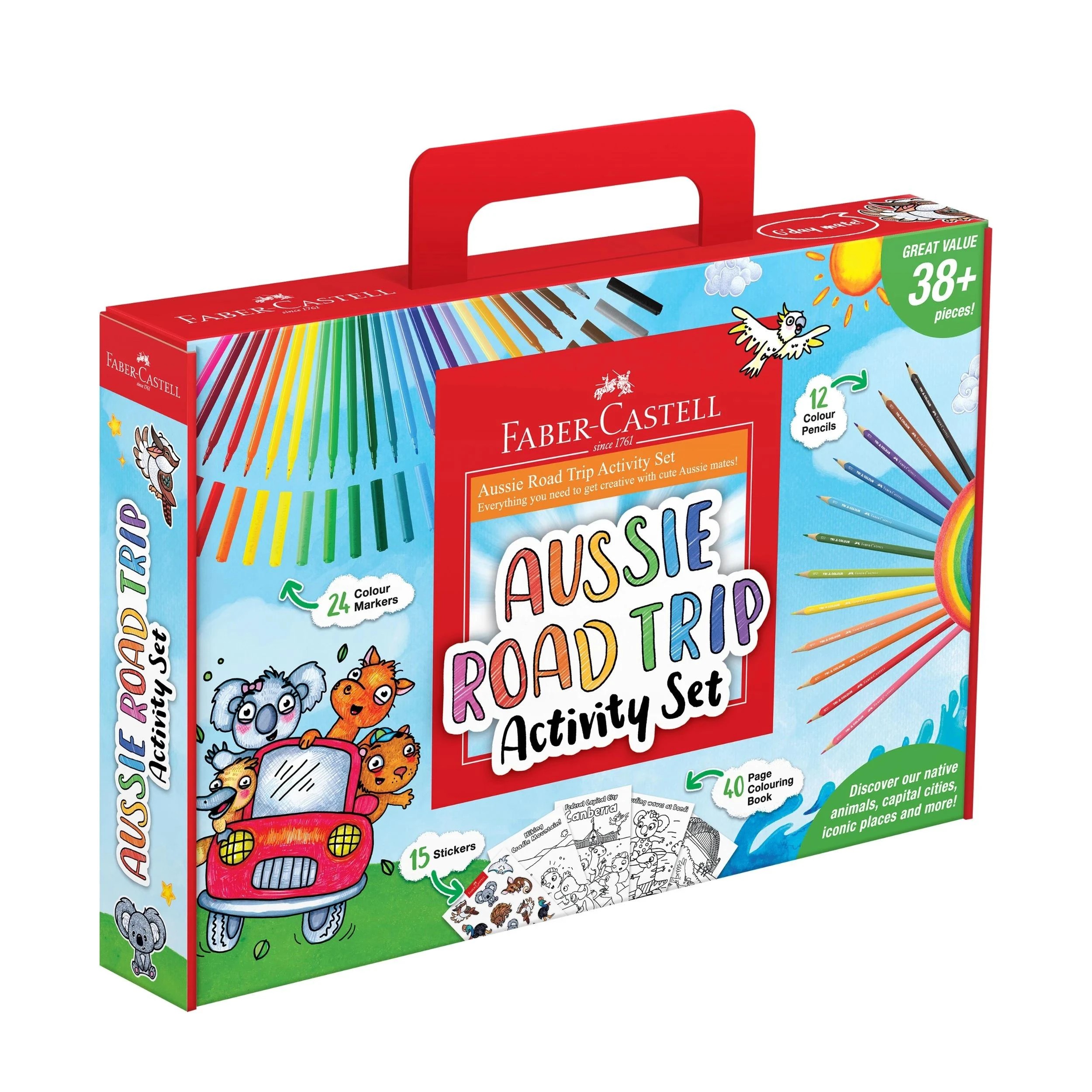 2 Faber-Castell Aussie Road Trip Activity Set - Multi, 2 of 4