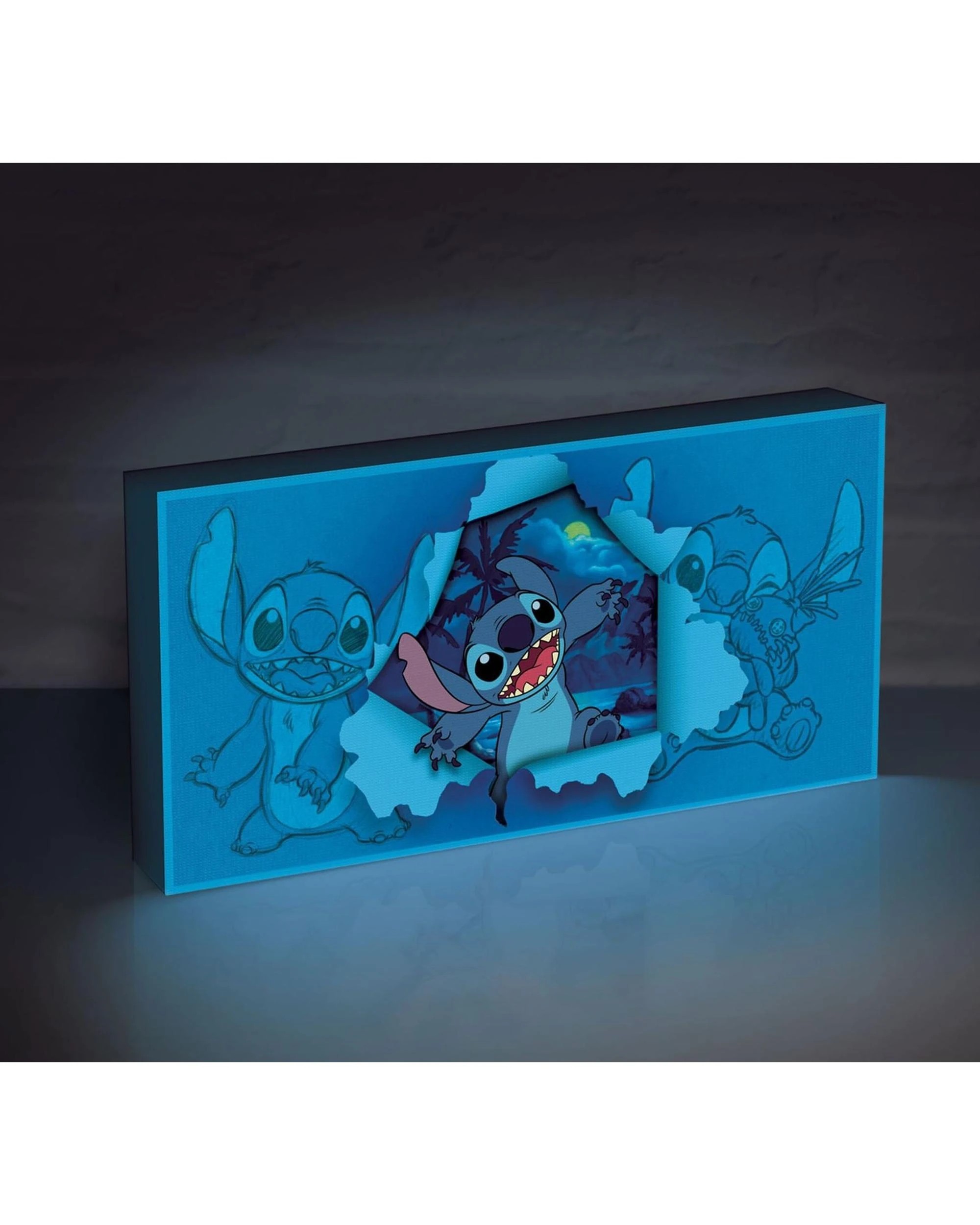 3 Disney Lilo and Stitch Stitch Light Up Canvas, 3 of 4