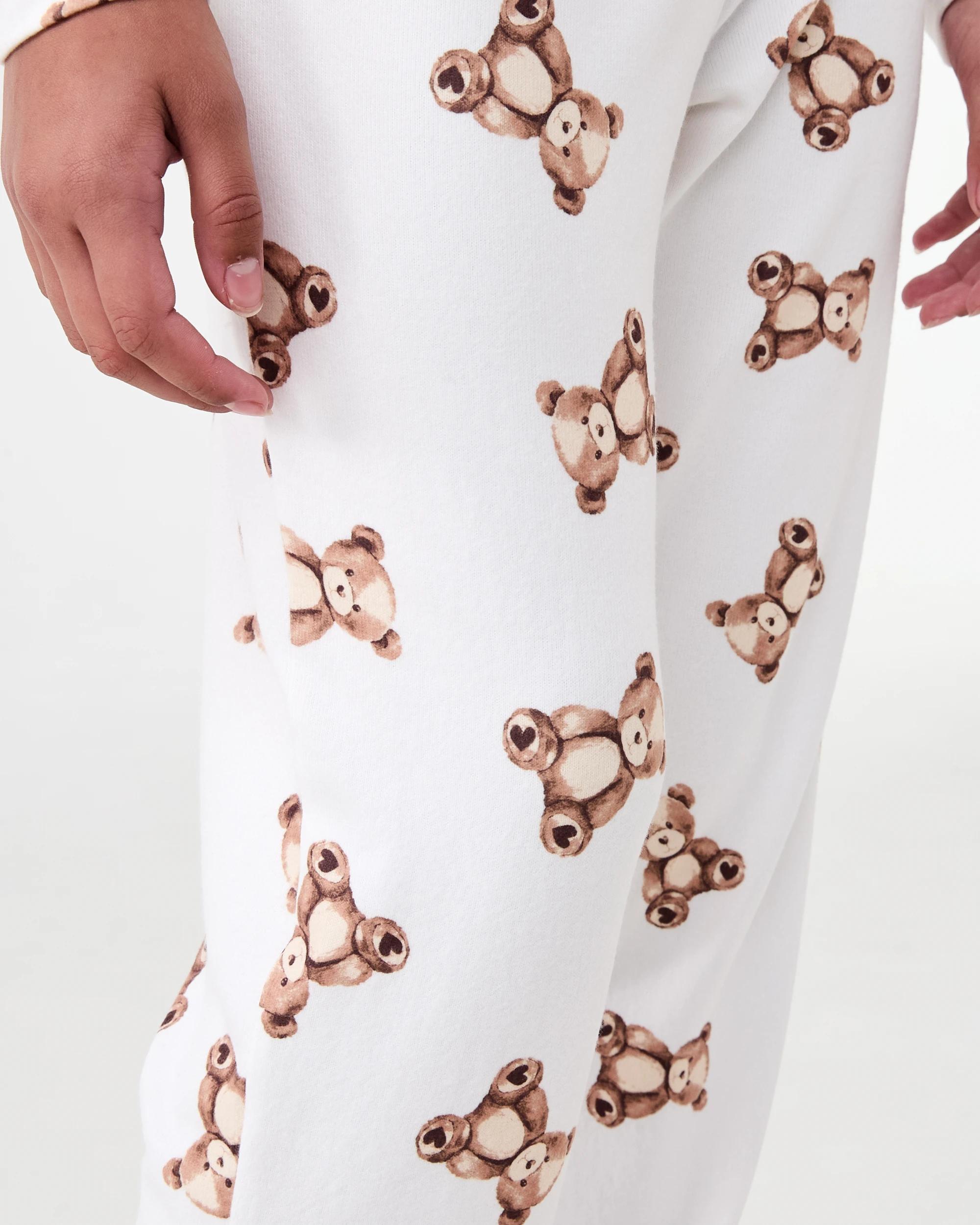 6 Hacci Pyjama Set Beig Bear, 6 of 7