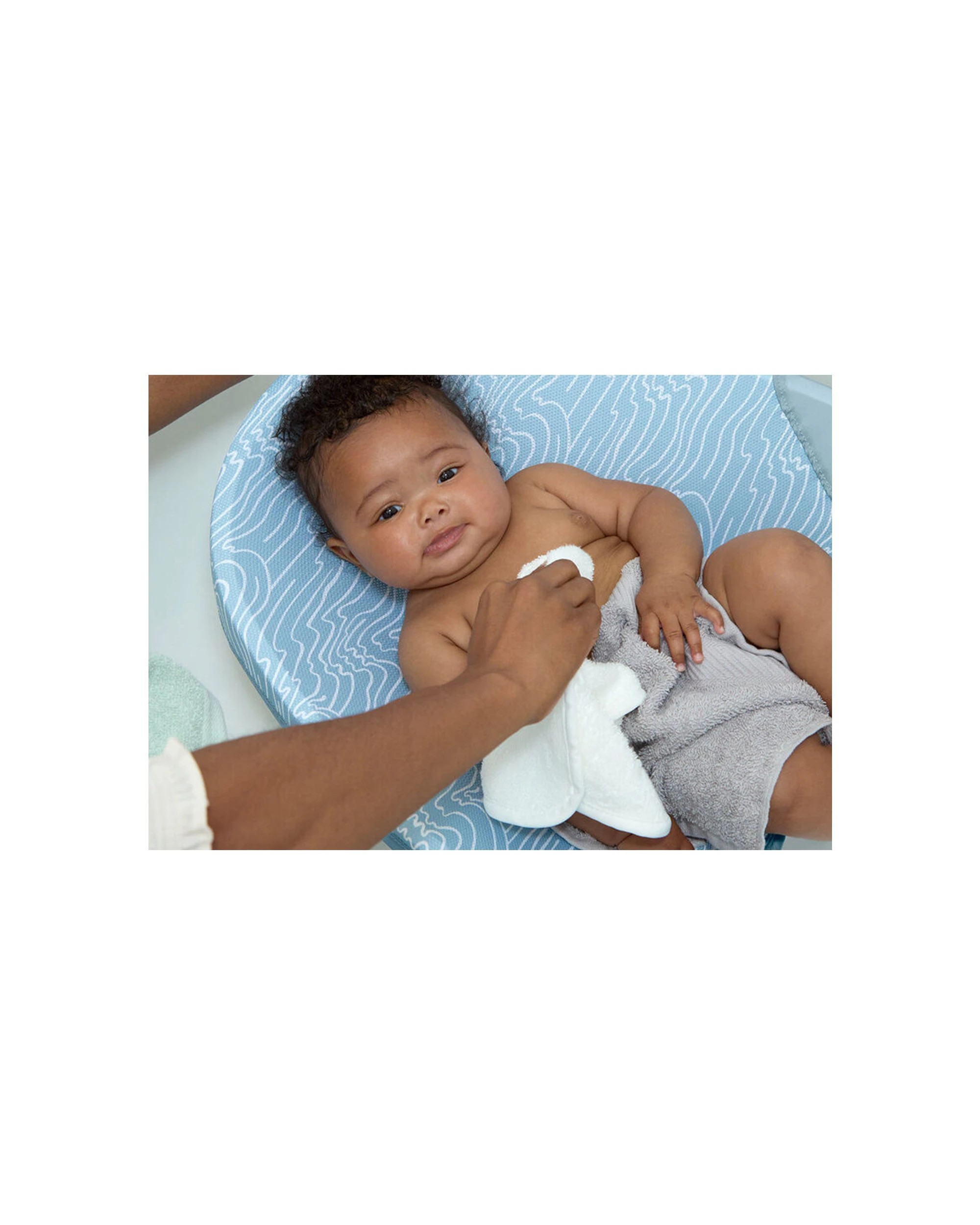 4 Ingenuity Full Comfort 3in1 Grow With Me Baby Bath Tub Wide Sling Support - White, 4 of 6