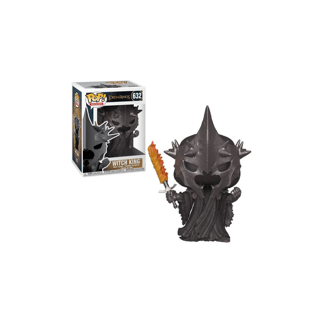 3 Pop Vinyl Figurine The Lord Of The Rings - Witch King 10cm Vinyl Boxed - Black, 3 of 3