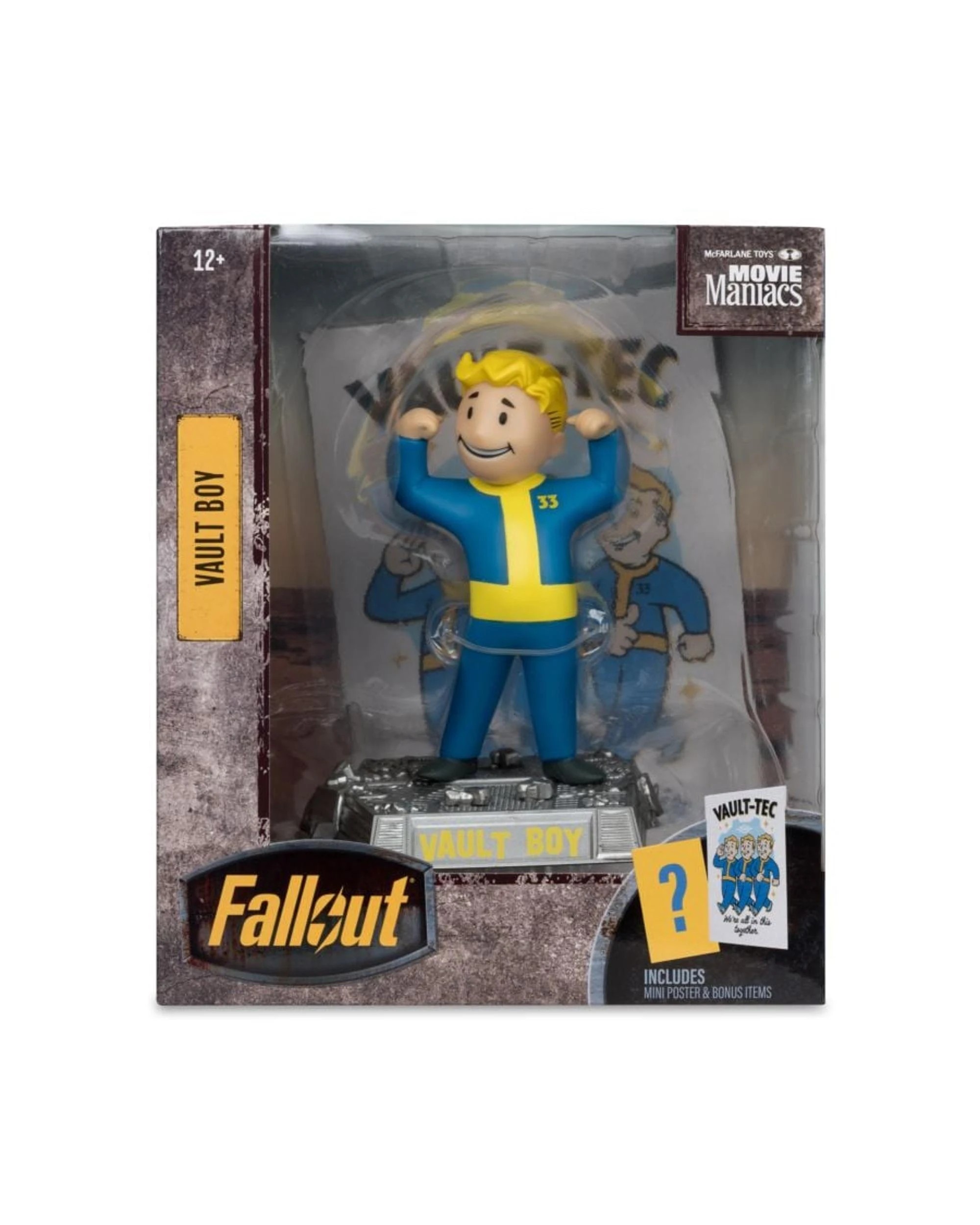 8 Movie Manics Fallout TV Season 2 Vault Boy Version 1 6 inch Posed Figure, 8 of 10