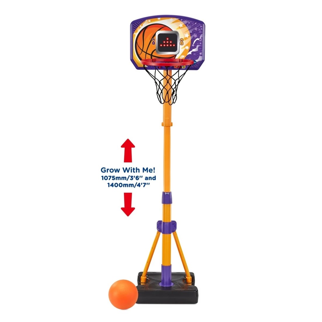 4 VTech Counting Hoops Basketball Stand, 4 of 5