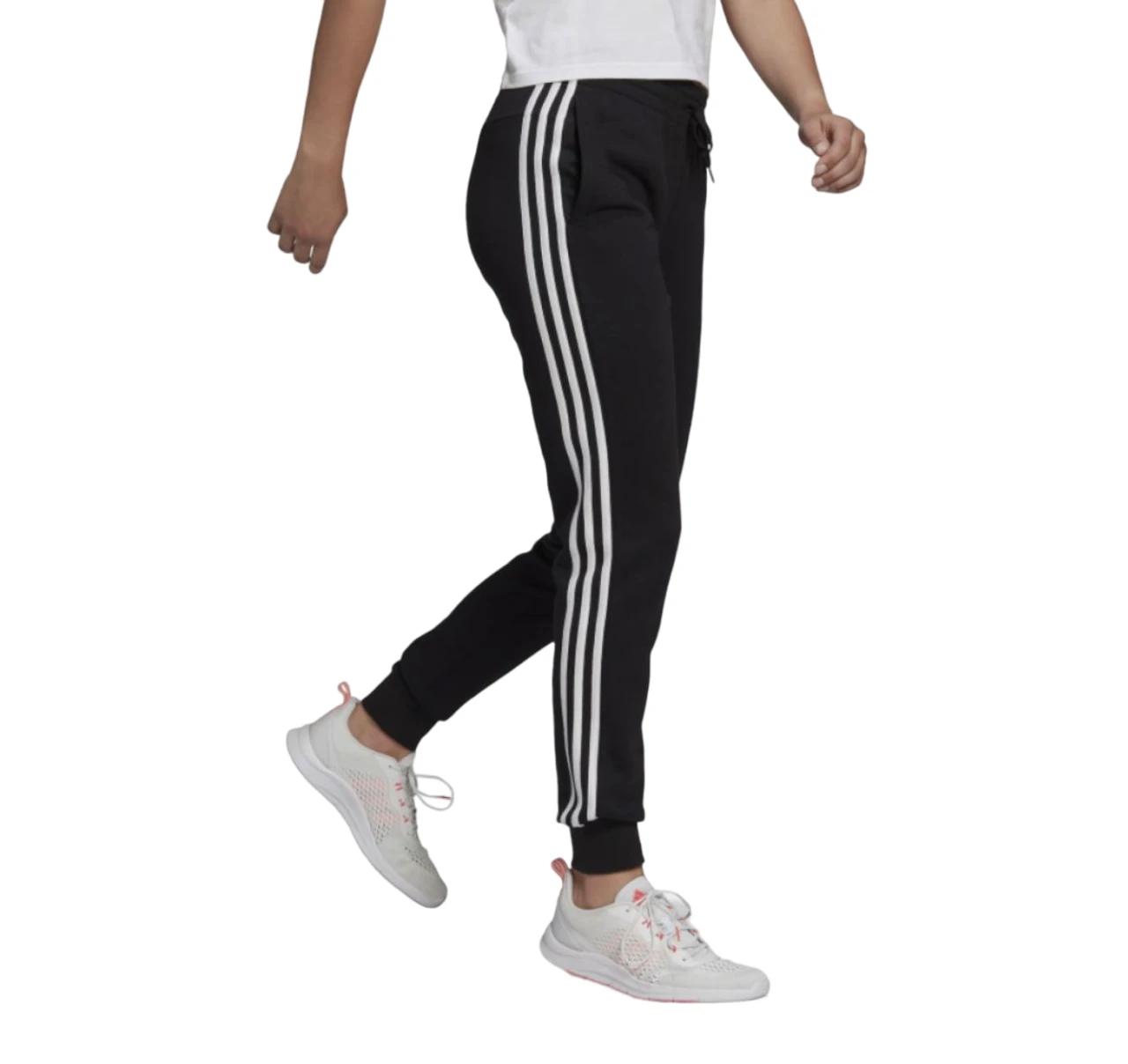 5 Adidas 5 Pack Womens Essentials French Terry Logo 3-Stripes Pants BLACK, 5 of 7