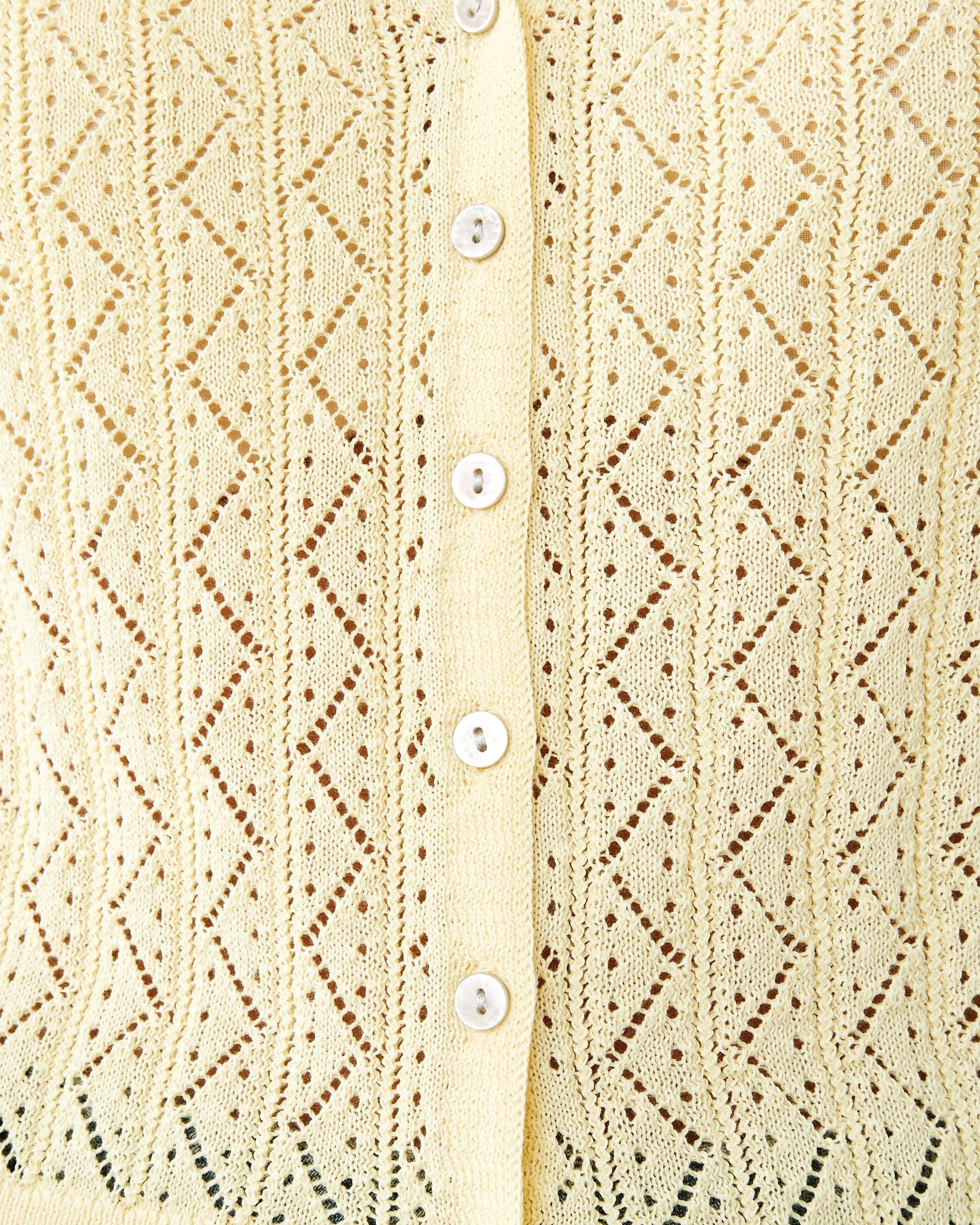 6 Pointelle Cami Fln Yellow, 6 of 7