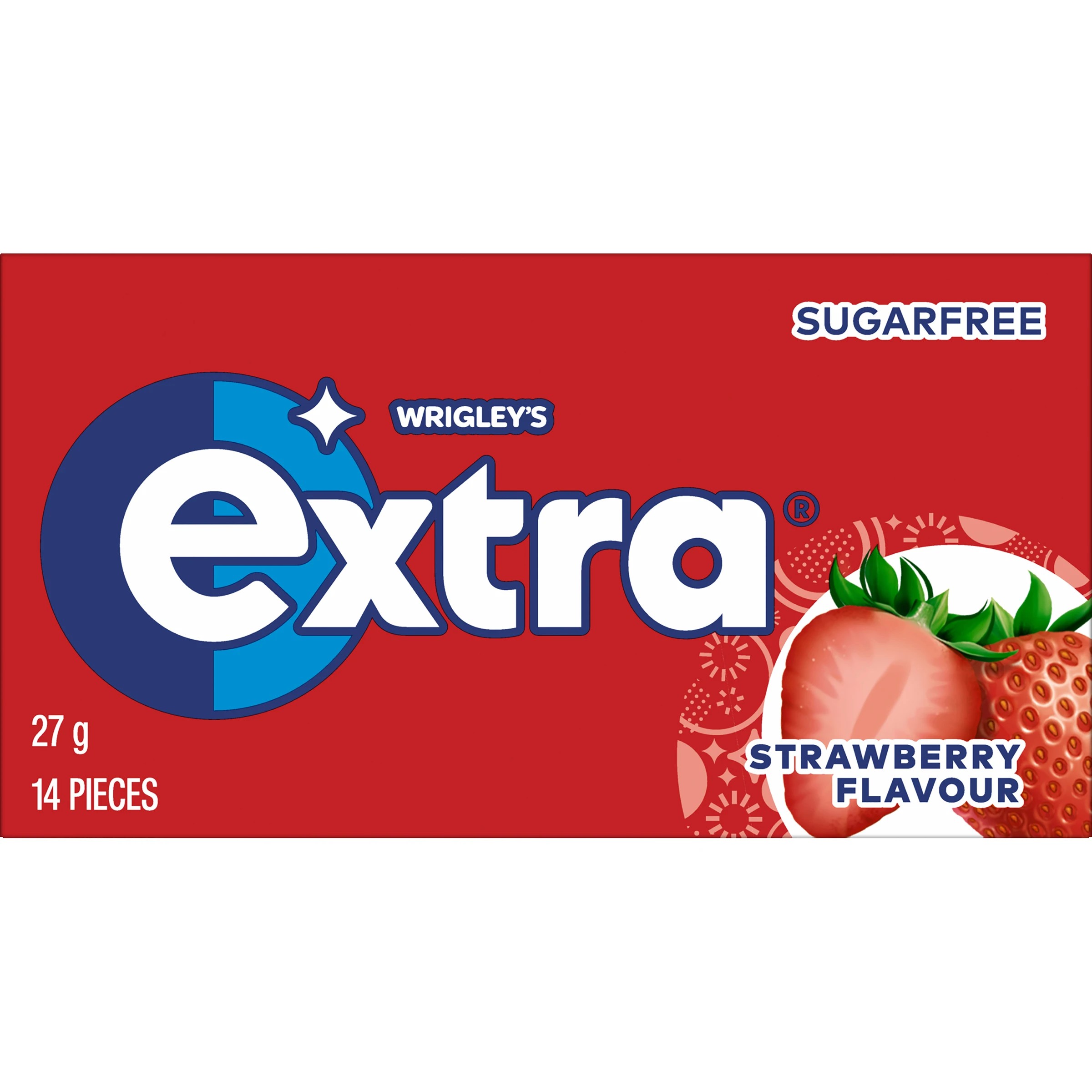 1 14 Piece Wrigley's Extra Strawberry Chewing Gum 27g, 1 of 5