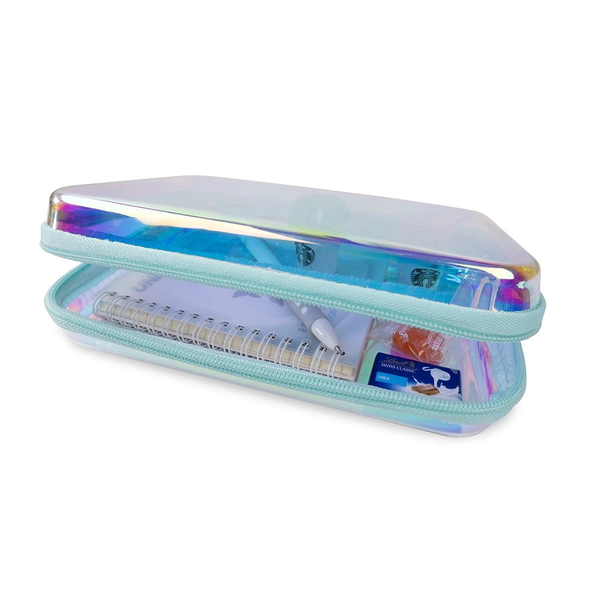 7 2 Pack Clear Packing Cubes - Iridescent, 7 of 8