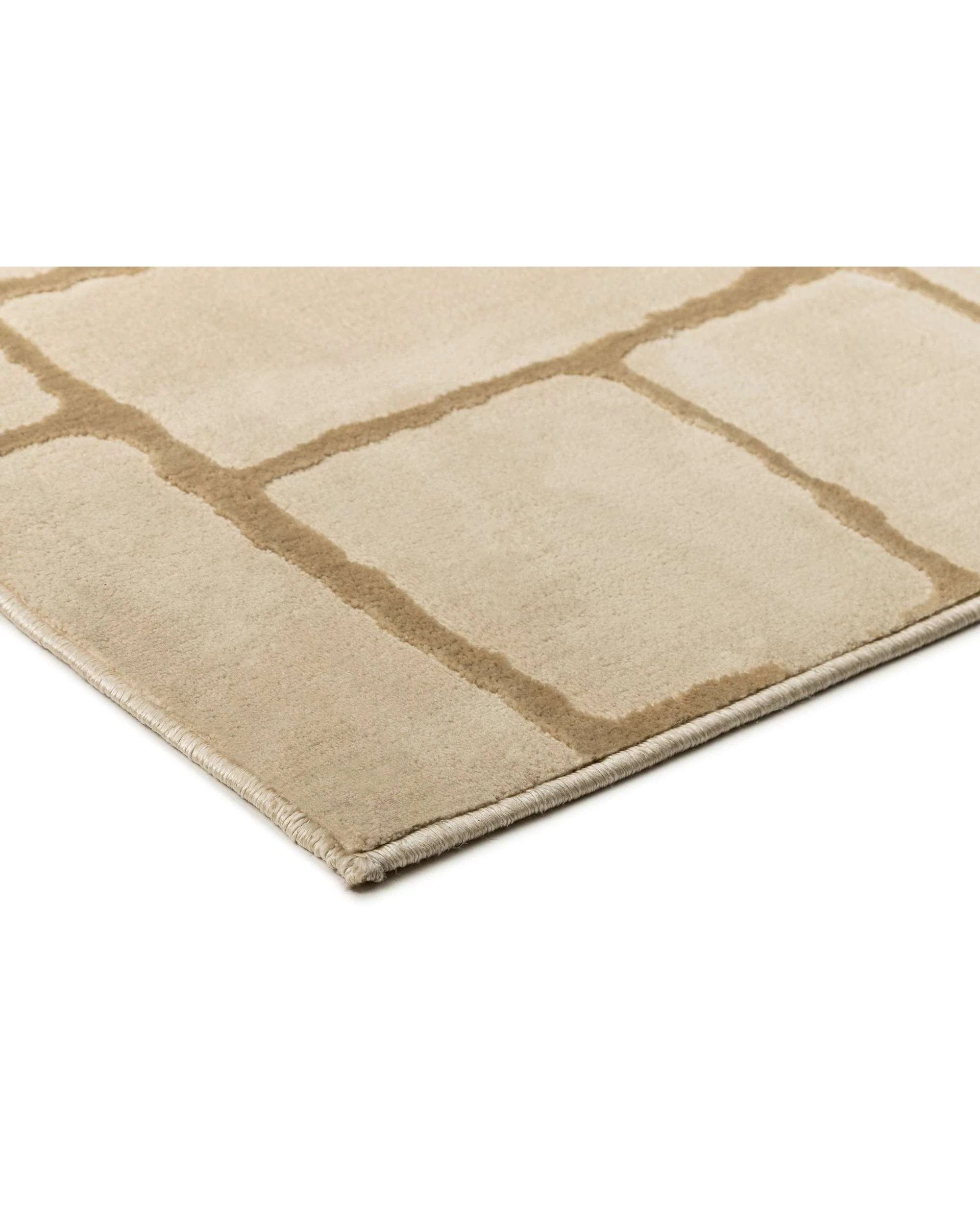 4 Loopsie Gharda Textured Abstract Washable Rug-330cm x 240cm - Beige, 4 of 8