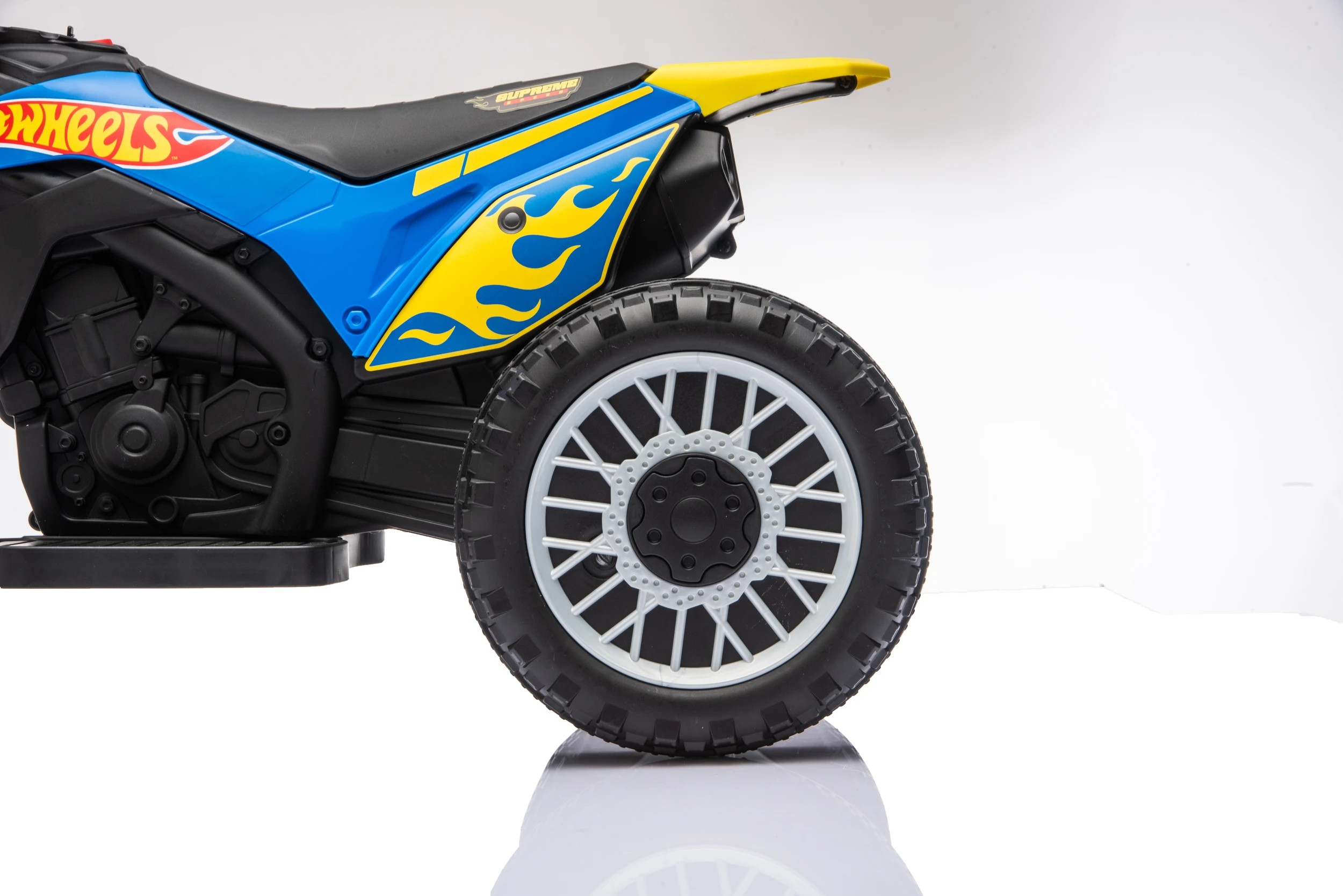 8 Hot Wheels Moto Cross 6V Ride On - Blue, 8 of 9