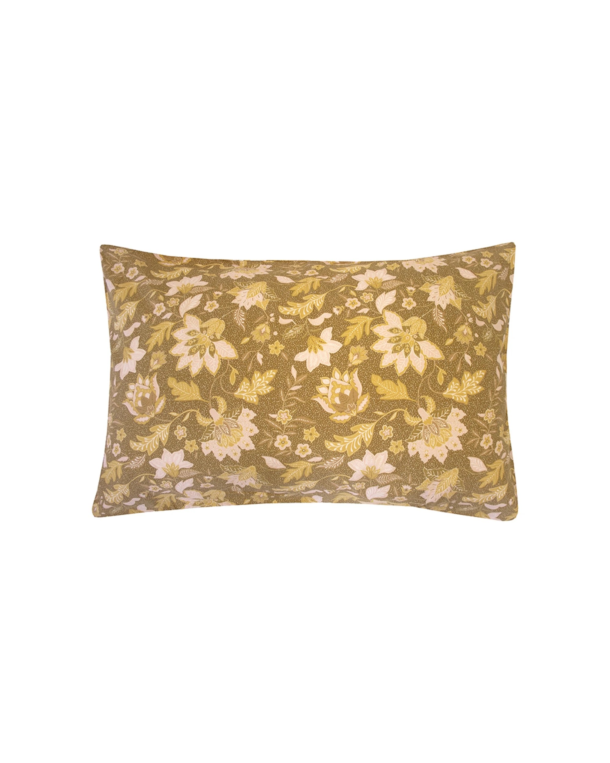 5 Bambury Melati Quilt Cover Set Cotton Enzyme Washed Reversible Floral - King Bed - Pattern, 5 of 5