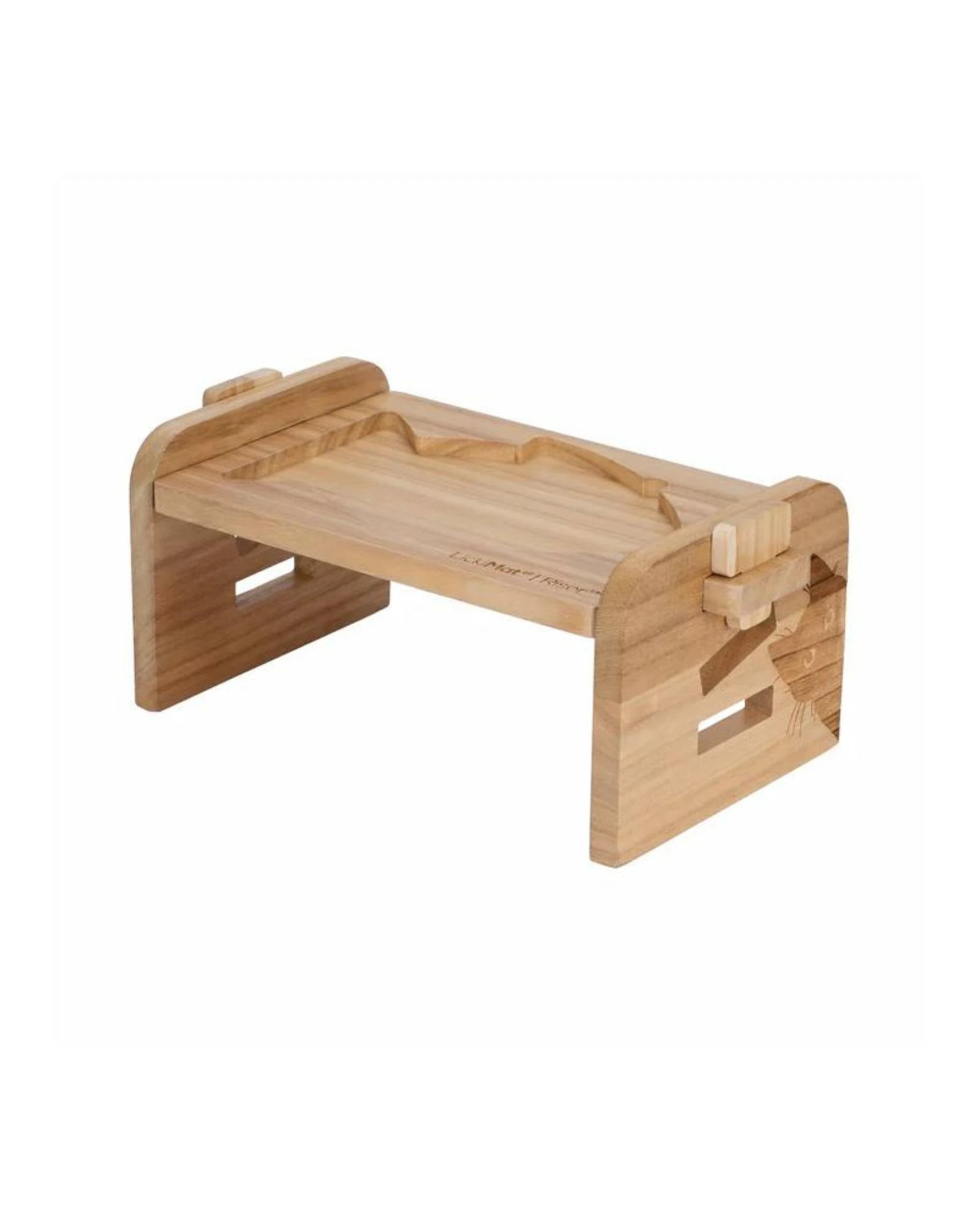 2 Lickimat Wooden Eco Adjustable Riser - Casper & Felix, 2 of 2