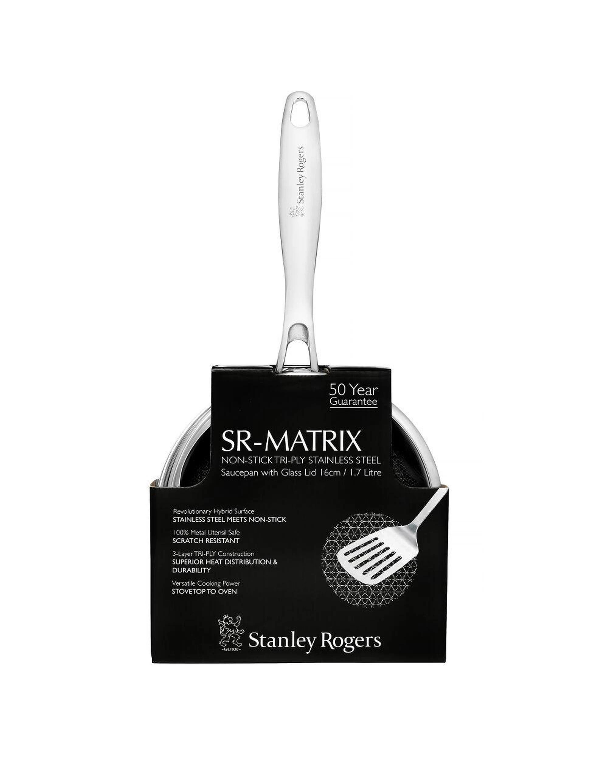 5 Stanley Rogers Matrix Saucepan with Lid  16cm  1.7L  Suits Induction, 5 of 5