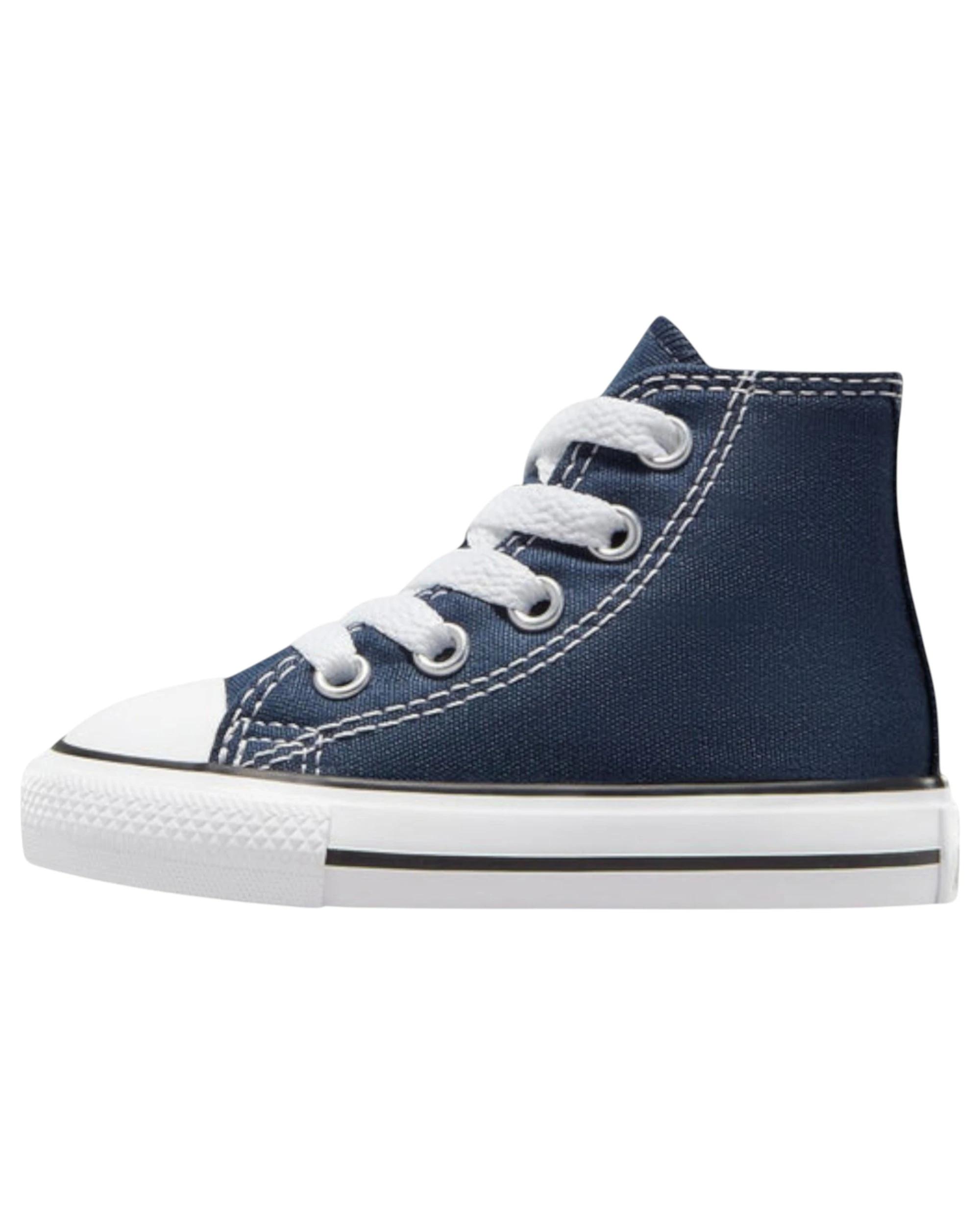 2 Converse Unisex Toddler Chuck Taylor All Star High Top Casual Shoes NAVY, 2 of 7