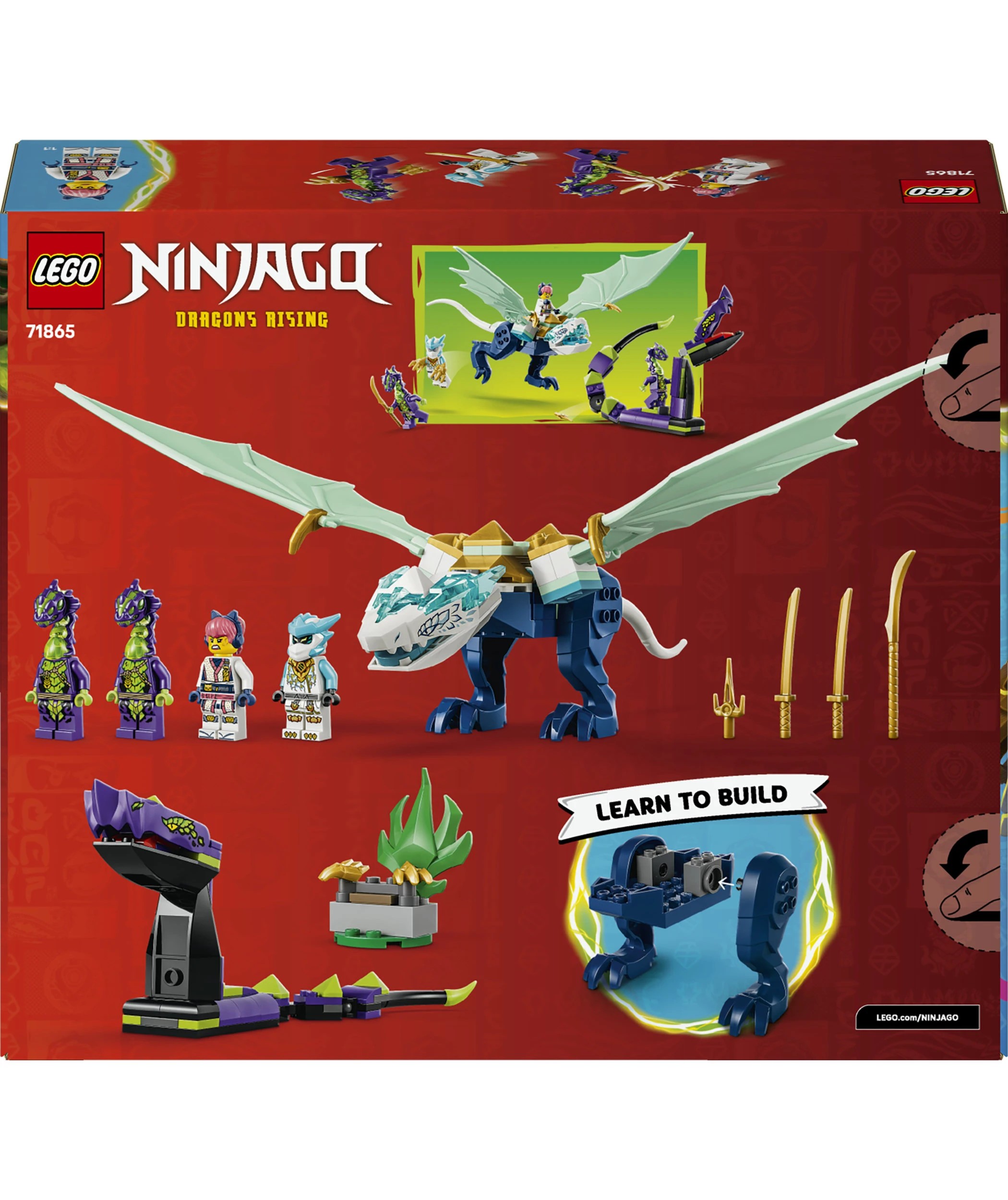 9 LEGO Ninjago Zane's Ice Dragon Battle 71865, 9 of 9