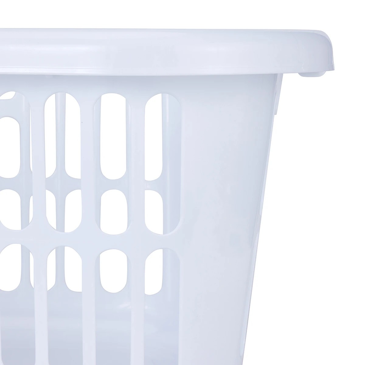 4 Hip Hugger Laundry Basket - White, 4 of 7